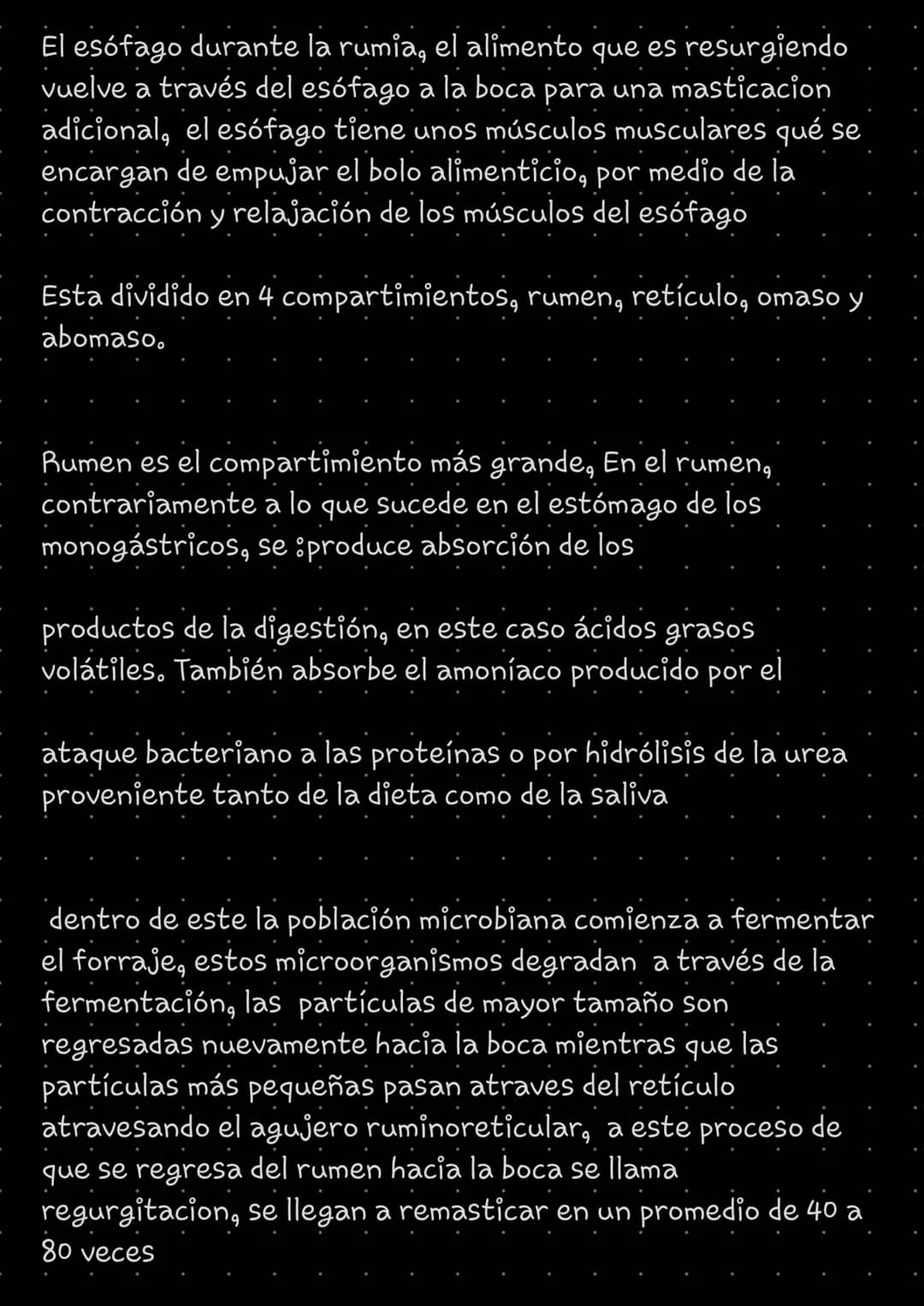 RUMIANTES
Como sabemos los rumiantes poseen la capacidad de
remasticar el alimento. Es un particularidad fisiológica,
mediante los cuales lo