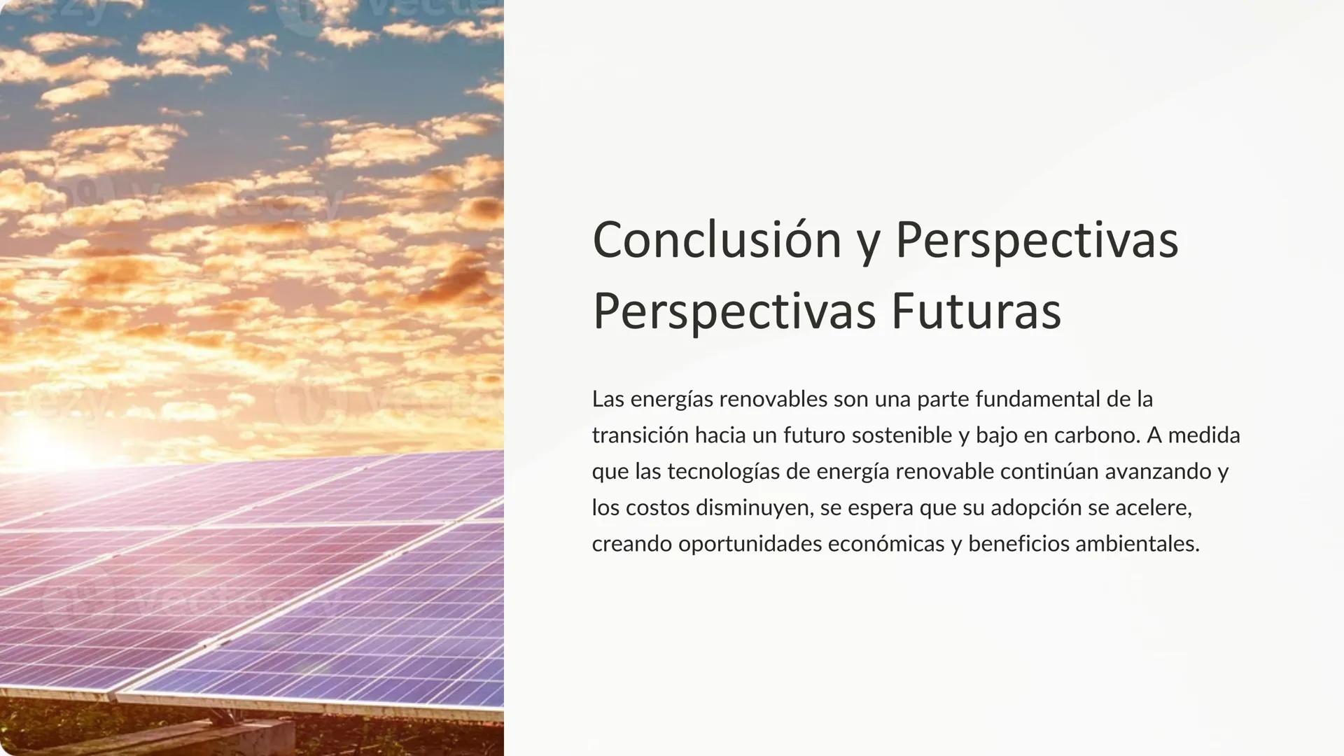 Conation
Energías Renovables
y Sostenibilidad
Realive
Las energías renovables se basan en recursos naturales que se
renuevan continuamente, 