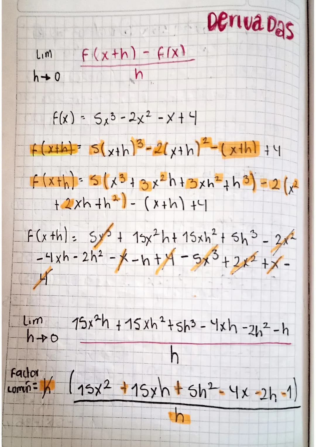 Derivadas