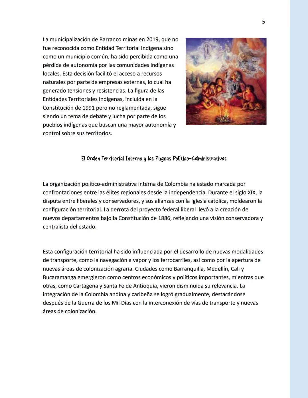 La Evolución Territorial y
Politica de Colombia Una
Historia de Transformación y
Conflicto
Karol Viviana Villagarcia Alban
Tecnología en ges