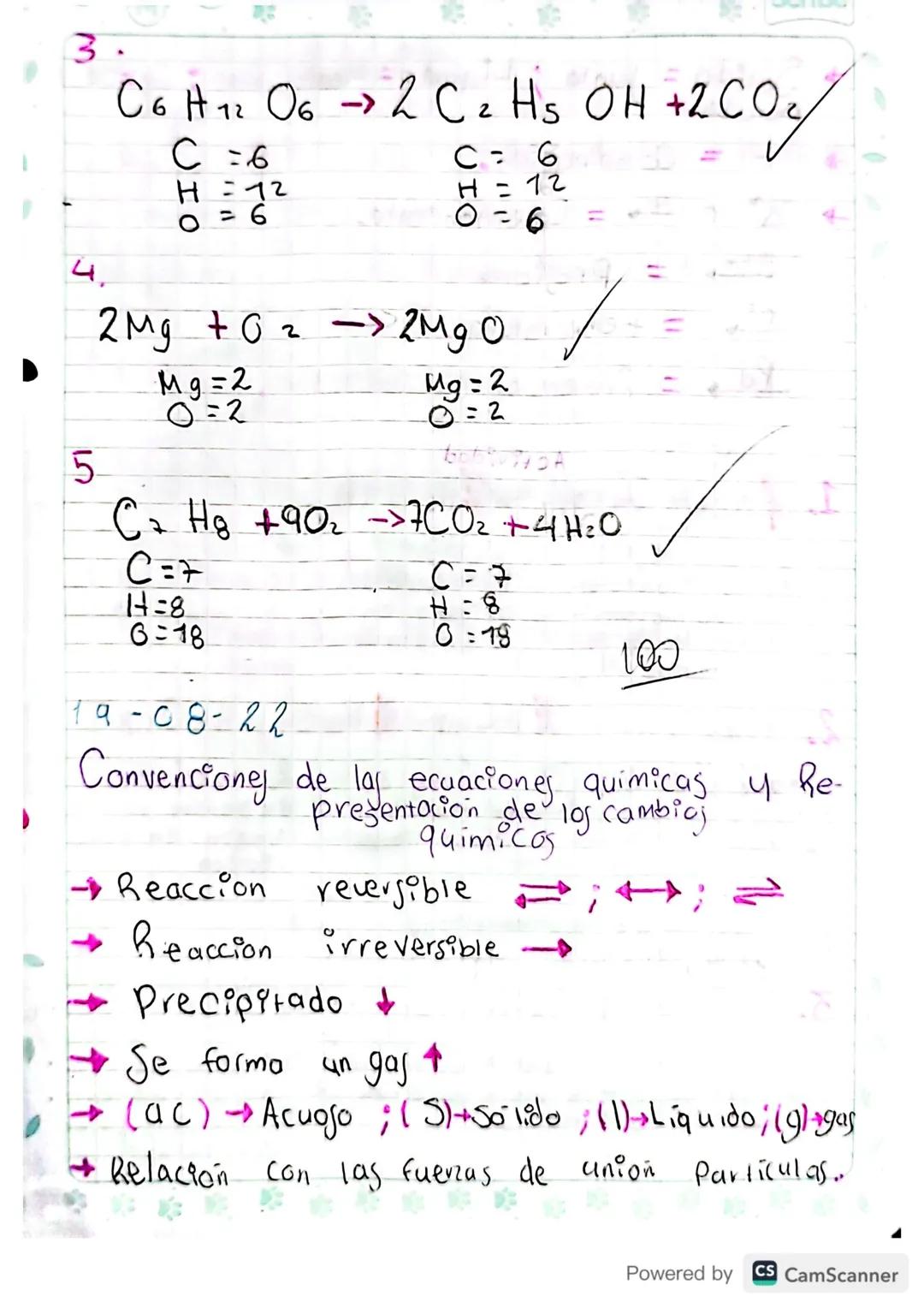 02-08-2022

bobivityA
- Ecuacion Química =
• Representación gráfica de una reacción.

• Muestran transformaciones que sufren las sustan-
cia