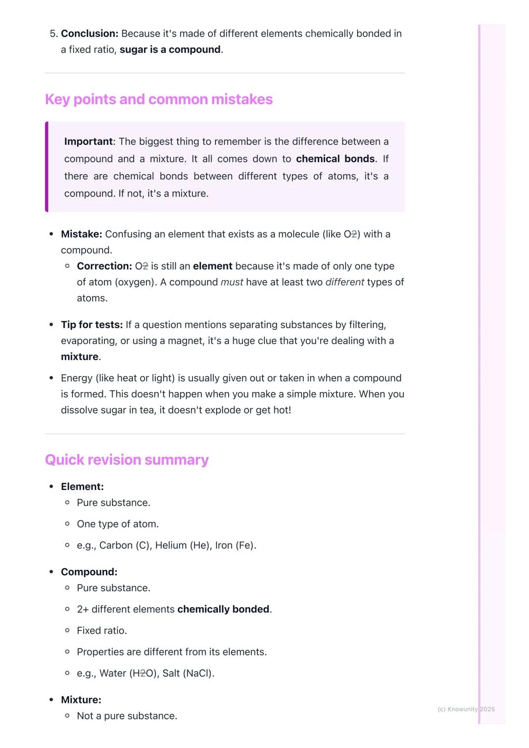 # Elements, Compounds, and
# Mixtures

## Introduction to substances

Everything around us is made of matter. This topic is all about how we
