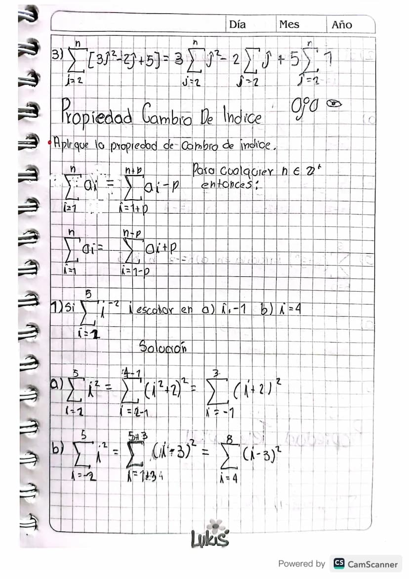 • Clase 4 28/08/2023.
·Sumatoria."
Cálculo II : Suma enesima
de una serie,
Definicion : Sea NE 2' V a., a₂, az...an
numeros reales entonces
