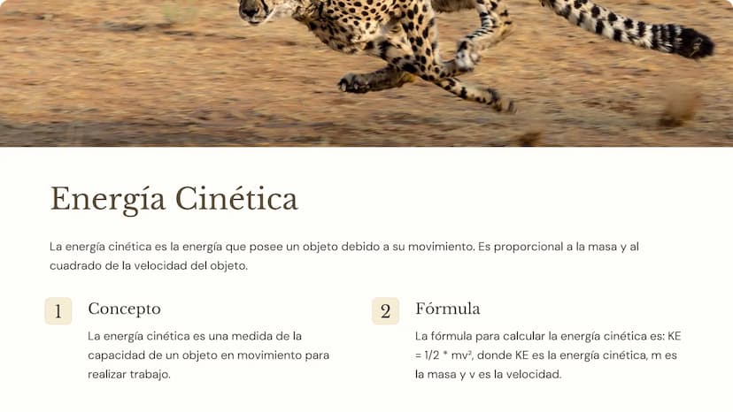 Trabajo, Energía y
Conservación de la
Energía
En física, los conceptos de trabajo, energía y conservación de
la energía son fundamentales pa
