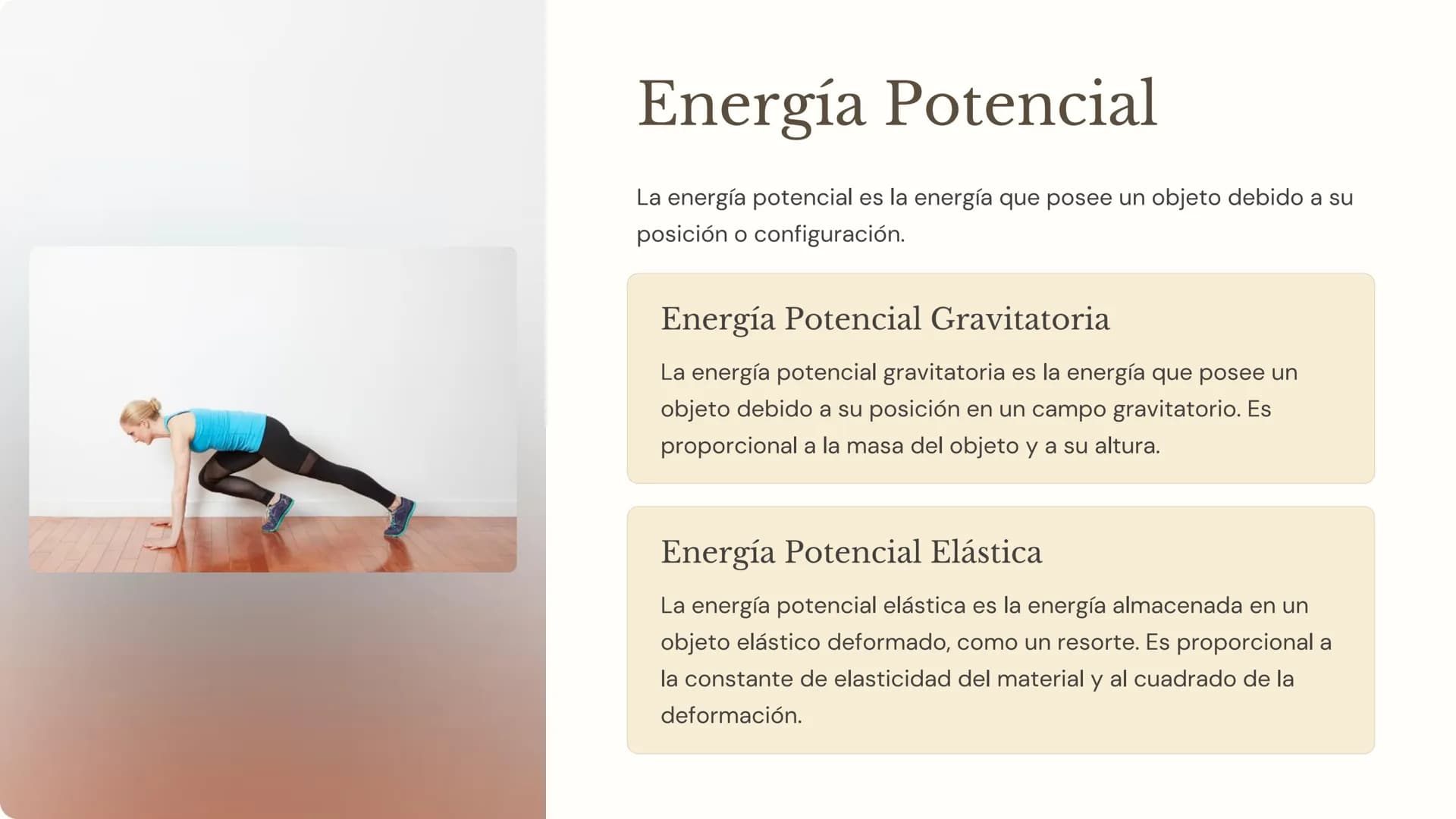 Trabajo, Energía y
Conservación de la
Energía
En física, los conceptos de trabajo, energía y conservación de
la energía son fundamentales pa