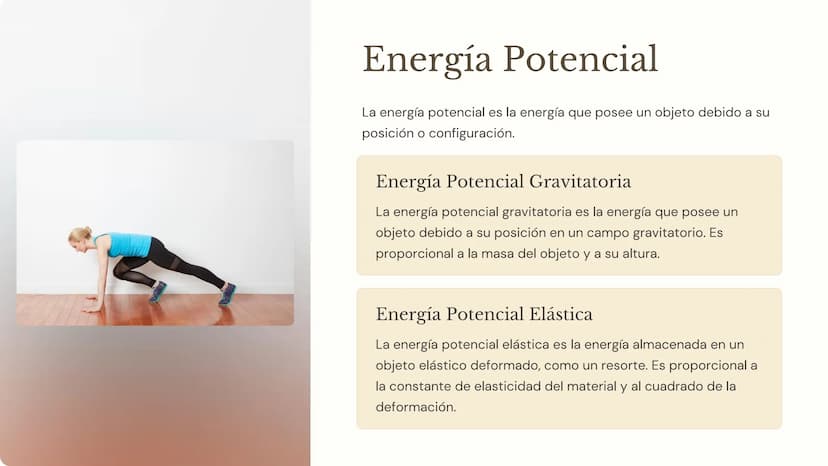 Trabajo, Energía y
Conservación de la
Energía
En física, los conceptos de trabajo, energía y conservación de
la energía son fundamentales pa