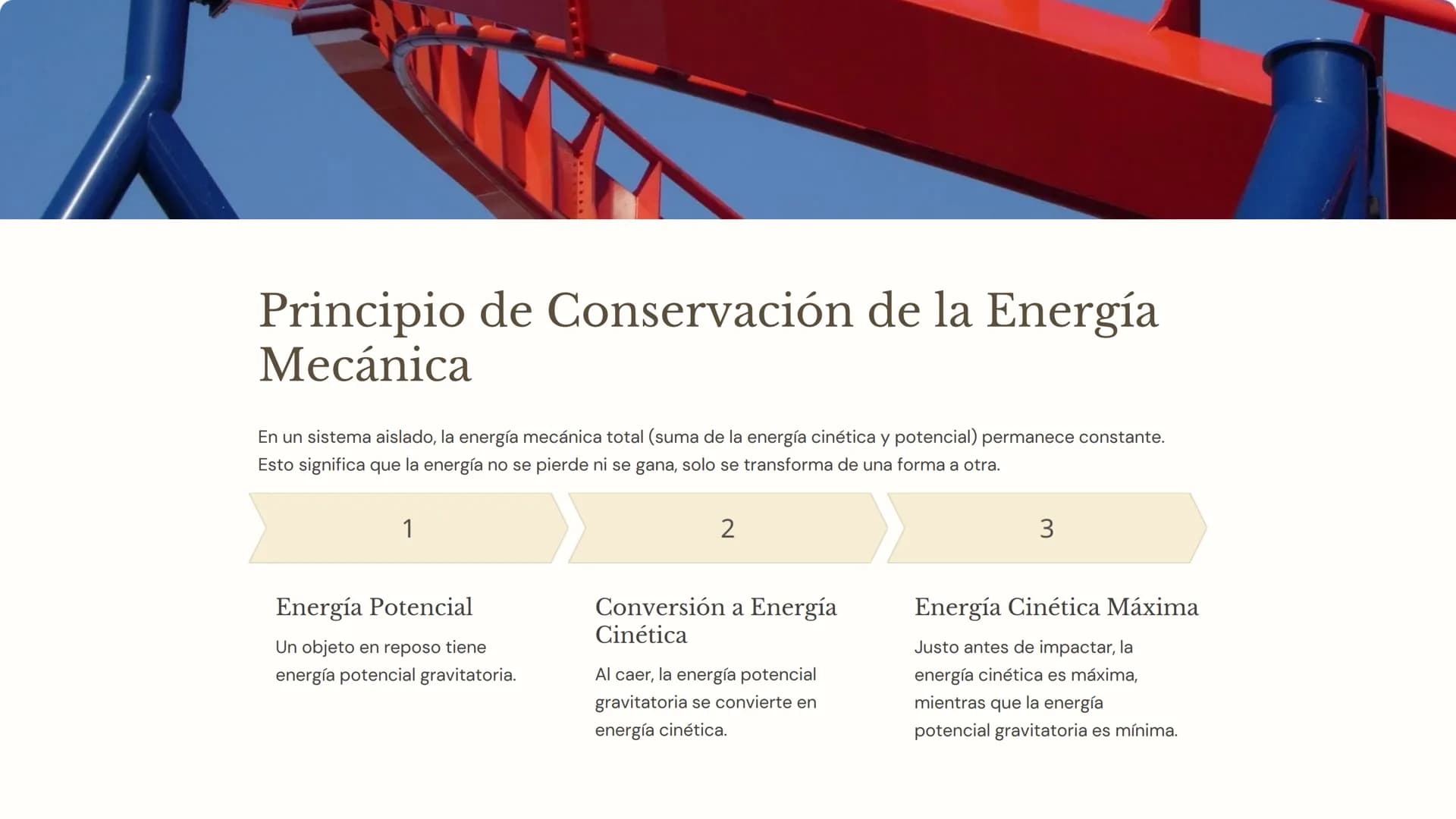 Trabajo, Energía y
Conservación de la
Energía
En física, los conceptos de trabajo, energía y conservación de
la energía son fundamentales pa