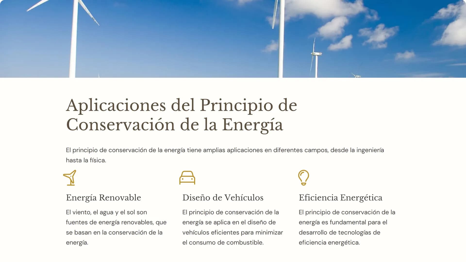 Trabajo, Energía y
Conservación de la
Energía
En física, los conceptos de trabajo, energía y conservación de
la energía son fundamentales pa