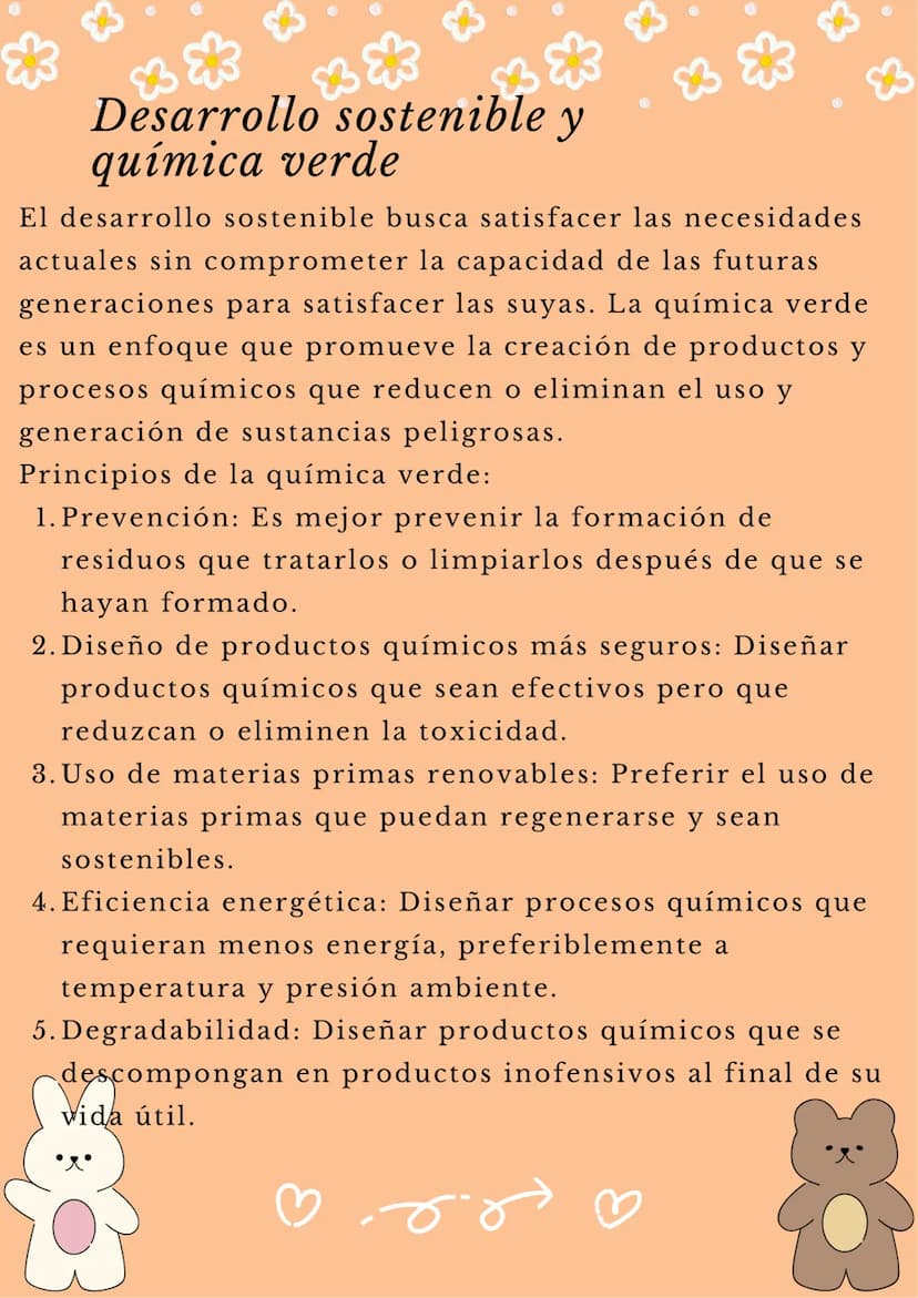 QUÍMICA
AMBIENTAL
La química ambiental estudia cómo las
actividades humanas afectan el medio ambiente
y busca soluciones para minimizar esto
