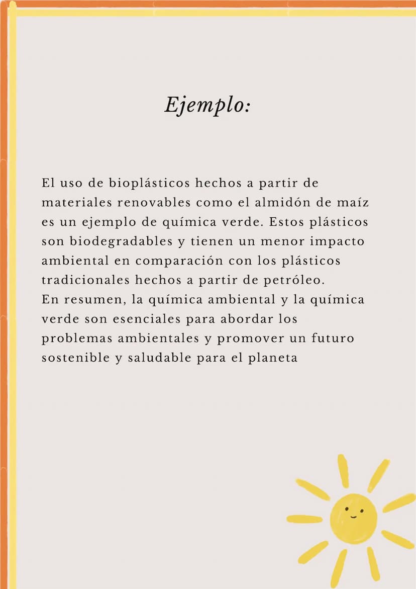 QUÍMICA
AMBIENTAL
La química ambiental estudia cómo las
actividades humanas afectan el medio ambiente
y busca soluciones para minimizar esto
