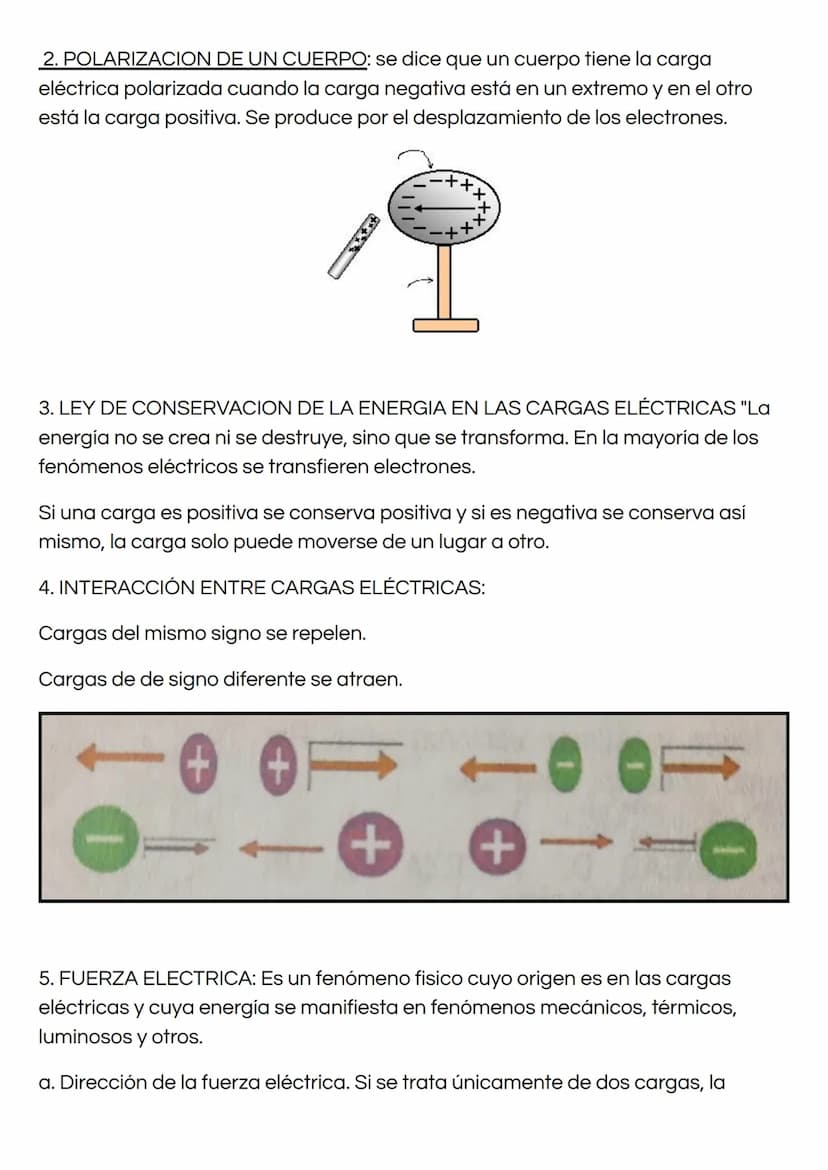 LA ELECTROSTÁTICA
Estudia los efectos mutuos que se producen entre los cuerpos como
consecuencia de su carga eléctrica.
La carga eléctrica e