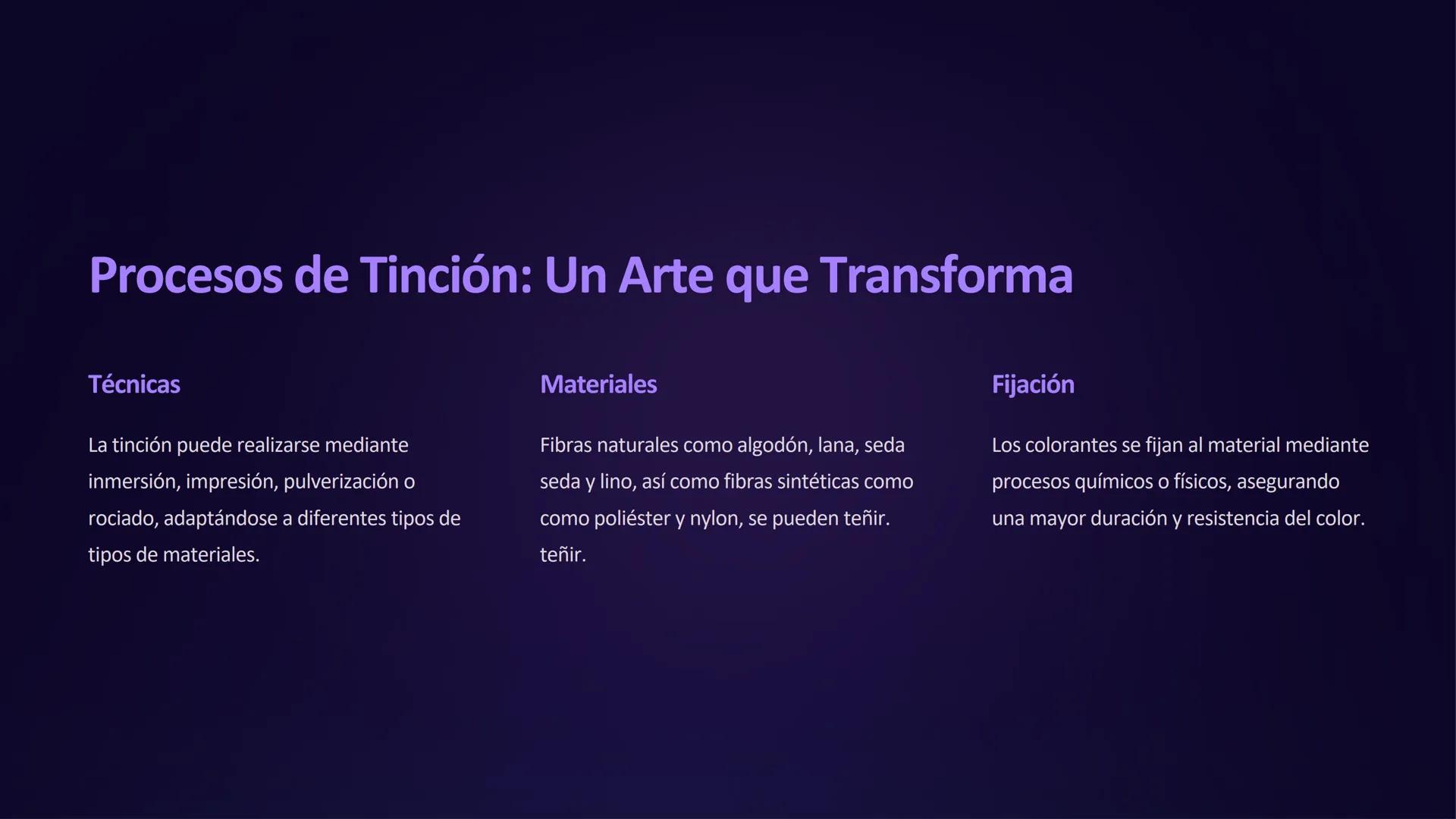 Química de los
Colorantes
La química de los colorantes explora el mundo
fascinante de las sustancias que imparten color a los
objetos. Desde