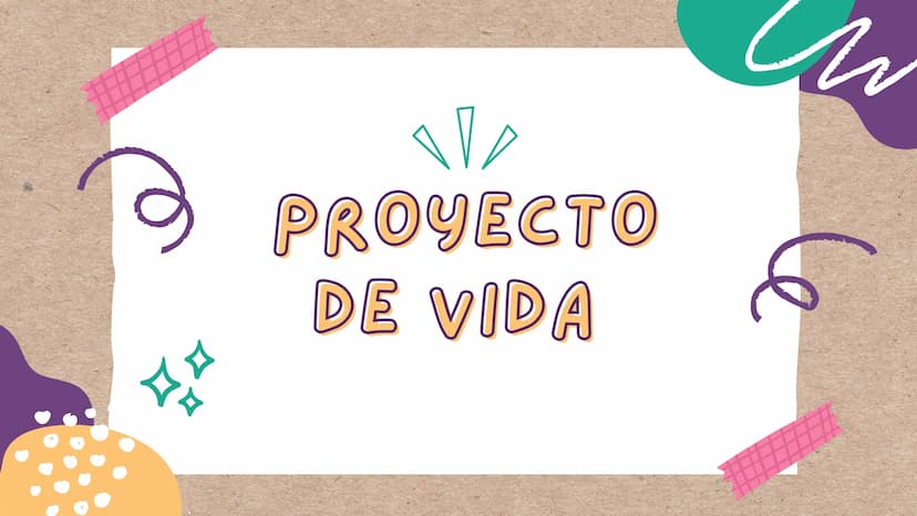 PROYECTO
DE VIDA
le г
¿QUÉ ES UN PROYECTO DE VIDA?
Un proyecto de vida es un plan
personal a largo o mediano plazo
que se piensa seguir a lo