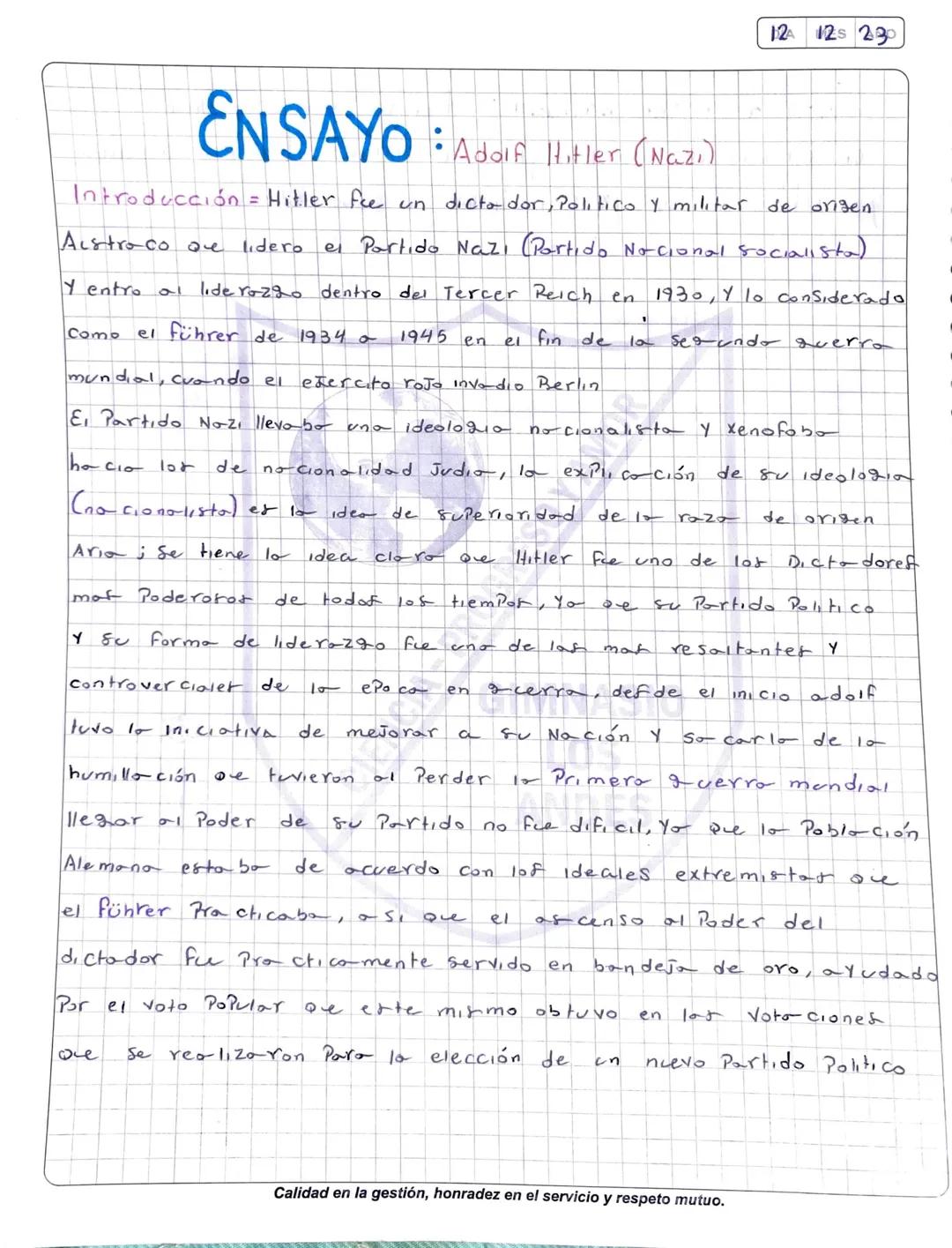 ENSAYO : Adolf Hitler (Nazi)

124 125 230

Introducción= Hitler fee un dictador, Politico y militar de origen
Austro-co are lidero es Partid