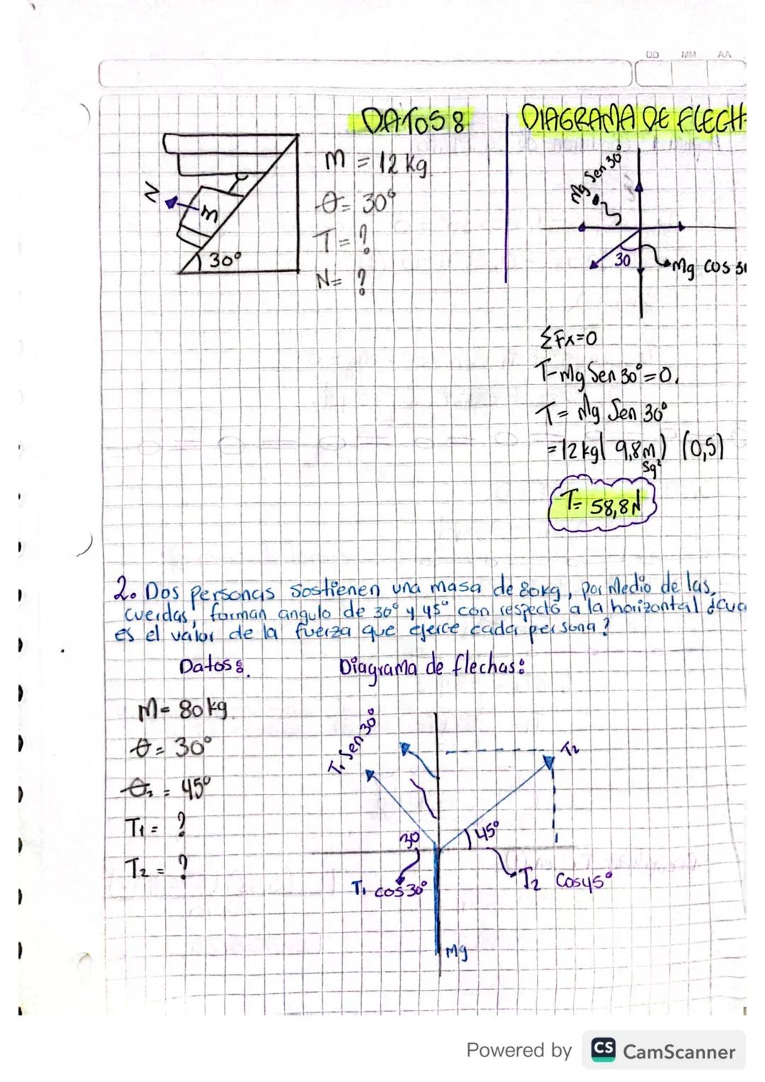 Es aquello capaz de Modificar un movimiento.
Estaticas es la ciencia que estudia el equilibrio de las cuerpos.
Equilibrio:
*V=0
$T=F.d$.
Tor