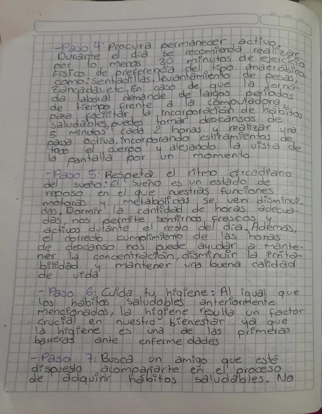 # TAREA

•¿Que es un estilo de vida saludable?
•¿Que son habitos de vida saludable?
• Explique 8 habitos de Vida Saludable?
•Simbolos: Colom