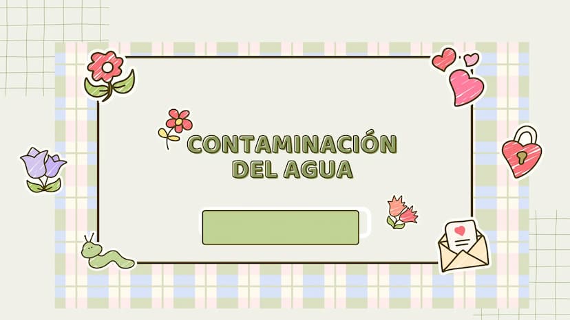 CONTAMINACIÓN
DEL AGUA ¿QUÉ ES?
La contaminación del agua es un
problema ambiental grave que amenaza
la salud y el bienestar de los ecosiste