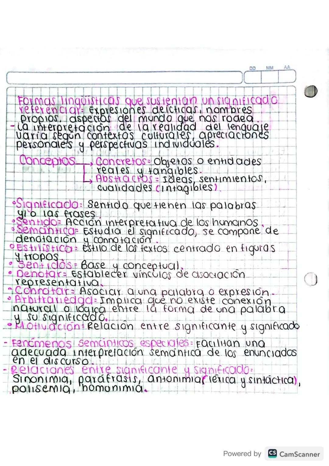 * Se HáNT Cax}
Ciencia del
of significado
Estudia la significación de las palabras, entró
a ser parte importante de los estudios de la
lengu