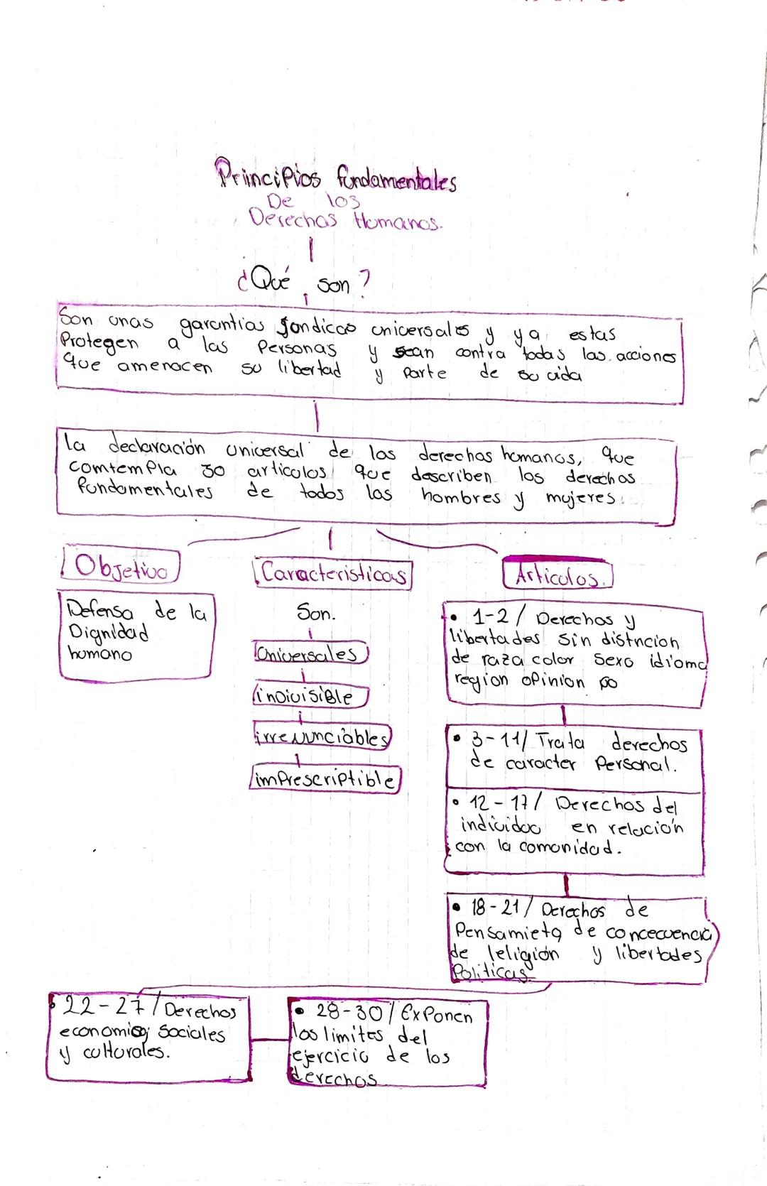Principios fundamentales
De
103
Derechos Humanos.
¿Qué son ?
garantias Sondicos universales y ya estas
Son unas
Protegen
a las
Personas
y Se