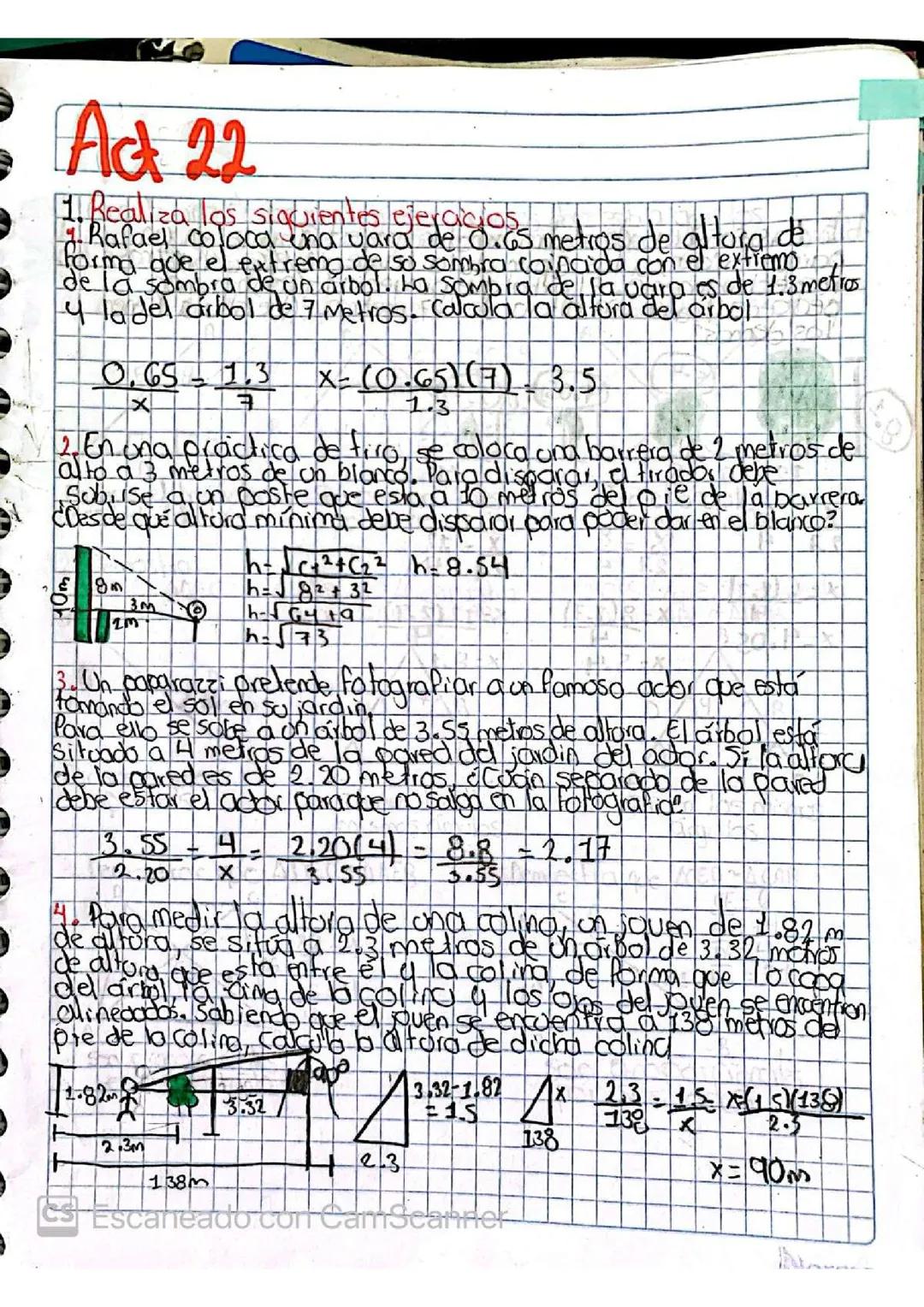 Lados de un triángulo, catetos y hipotenusa
