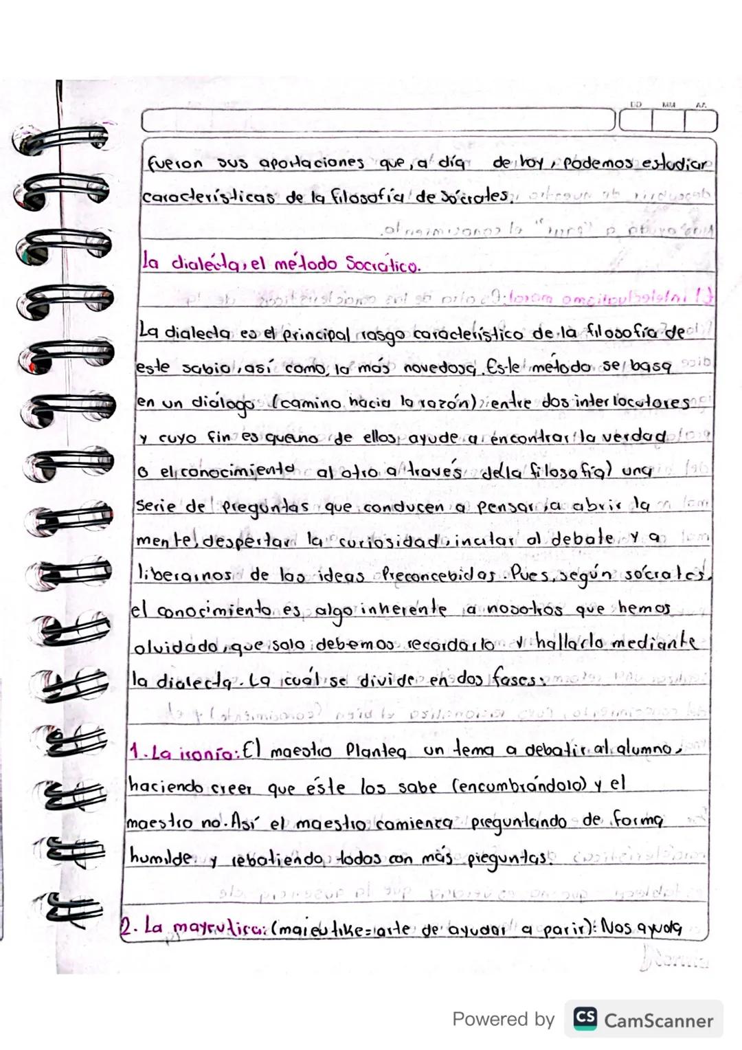 I C C C L L L
DD
BALA
AJ.
fueron sus aportaciones que, a díg de hoy, Podemos estudiar
características de la filosofía de Socrates o
la diale