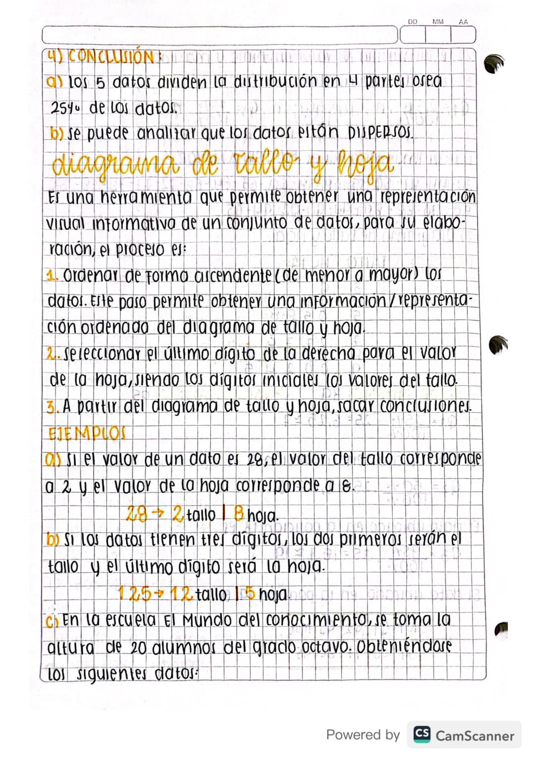 DD MM AA
TERCER
Periodo
Junie 19/2020
resumen de los $ dates
Herramienta estadística para hacer interpretaciones de
CONJUNTO DE DATOS Y LOS 