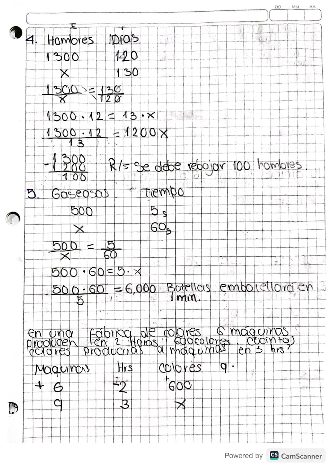 28/mar
Regla de tres compuesta
Ja regla de tres compuesto se emplea cuando se
relacionan treso mas magnitudes, de modo que a
partir de las r