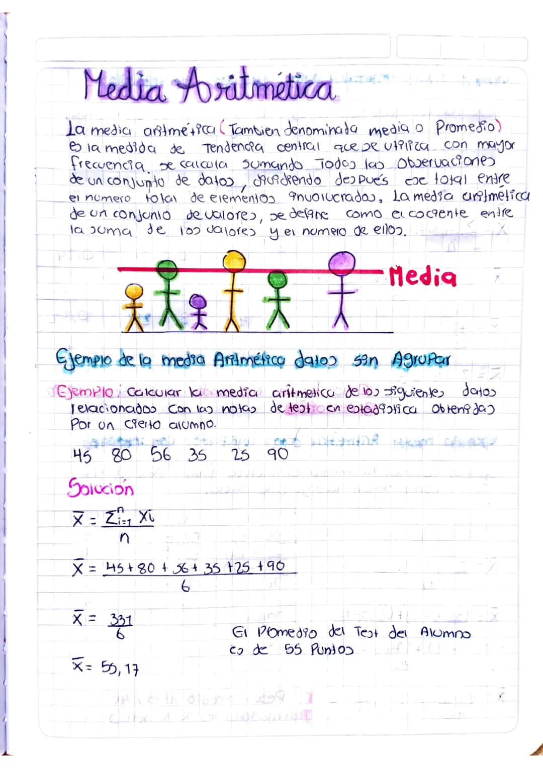 Media, Mediana y Moda para Datos Agrupados y No Agrupados - Ejemplos Resueltos