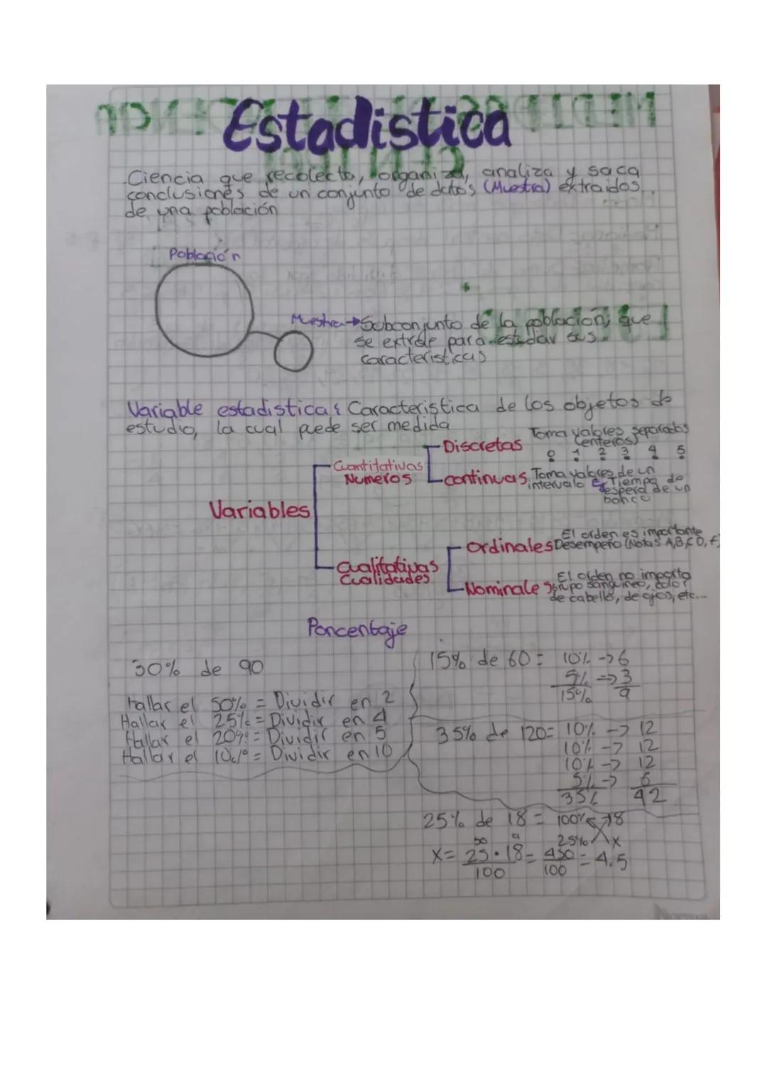 ADM Estadistica !!!11
Ciencia que recolecto, organiza, analiza y saca
conclusiones de un conjunto de datos (Muestra) extraidos,
de una pobla