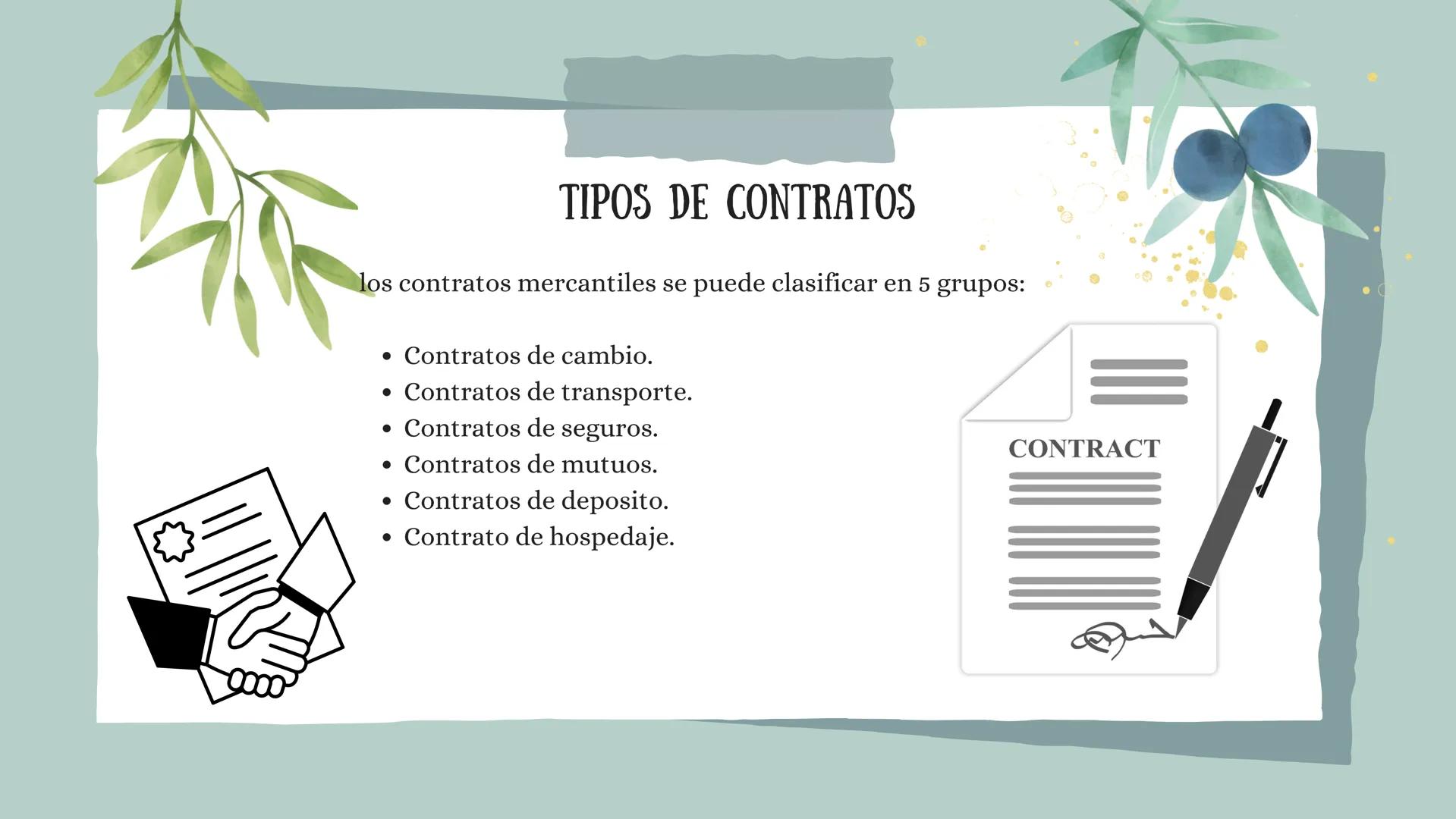 LIBRO CUARTO
CÓDIGO DE COMERCIO INDICE
•
•
Obligaciones en general.
Compraventa y permuta.
• Contratos.
• Fiducia.
• Cuenta corriente.
•
Dep