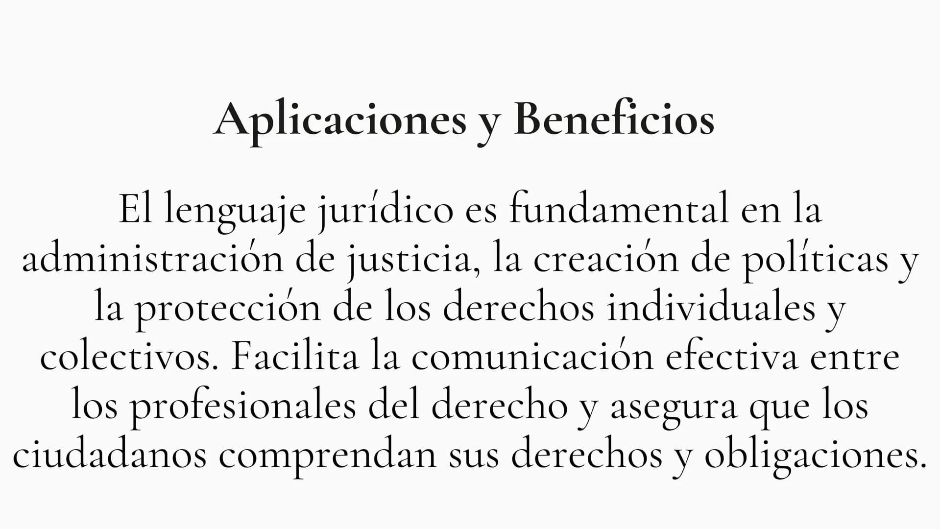 LENGUAJE JURIDICO ¿Qué es el Lenguaje juridico?
El lenguaje jurídico es la herramienta mediante la cual los
profesionales del derecho comuni