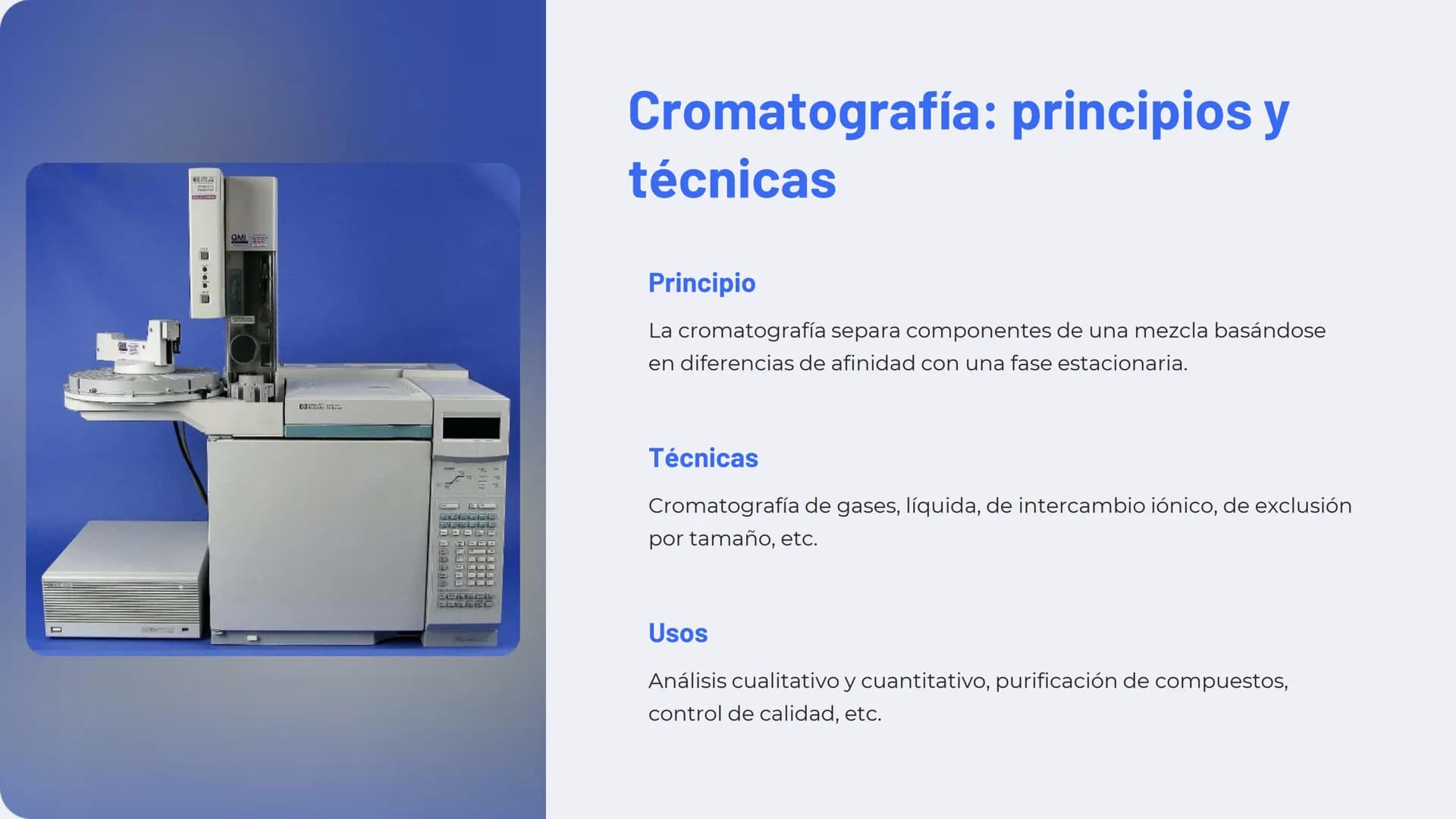 山
la separación de
mezclas
La separación de mezclas es un proceso fundamental en
química y ciencia de materiales. Permite aislar
componentes