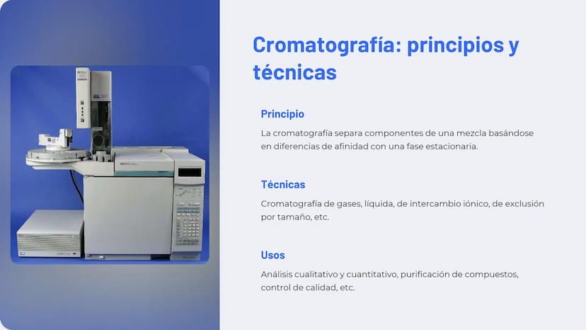 山
la separación de
mezclas
La separación de mezclas es un proceso fundamental en
química y ciencia de materiales. Permite aislar
componentes