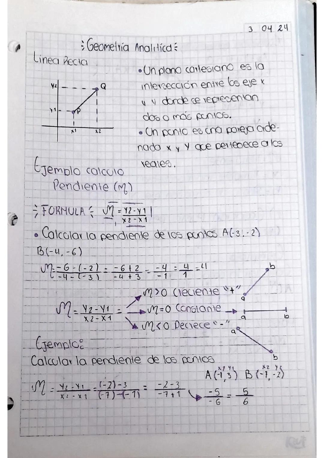 Geometría analítica 