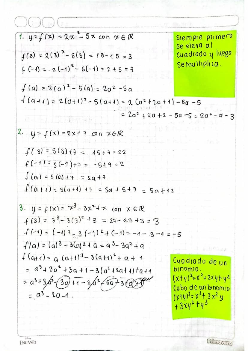OOO Calculo diferencial
17-Feb-2022
Productos Cartesianos.
EJERCICIOS.
1 Sean A = {1, 2, 3, 5} n b = {2, 3, 4, 6}
Ry = {(x, y) / 4 = x + 3; 