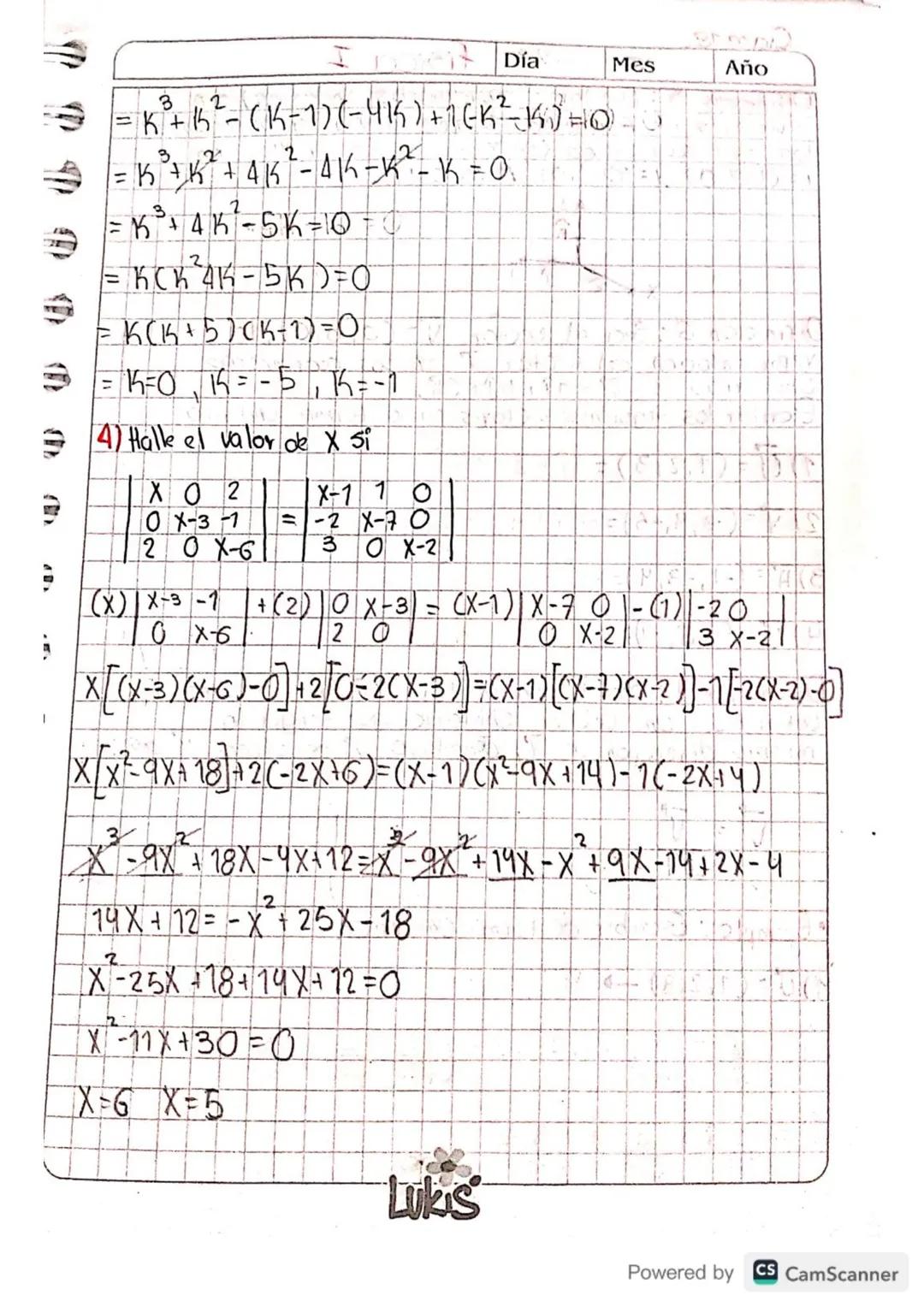 Día Mes
Año

.JA1=16+ 2Cr2+ 313+4C14
= 1(0)+2(168)13(-48)+4(-24)

101=96

A^-1= 1/1 adj(A)=1/96 (0 0 8 8
168 12 76 164
-48 24 32 -64
-24 12 