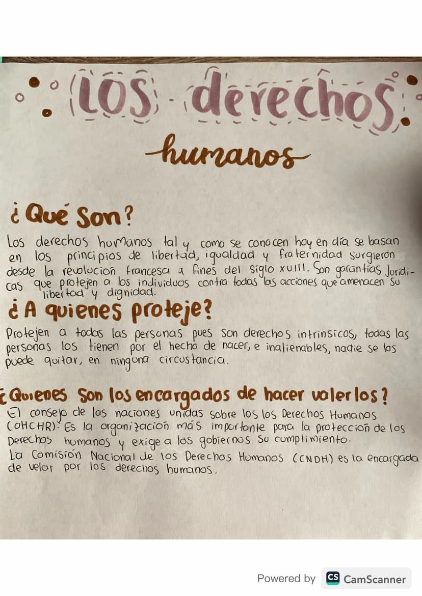 •
LOS derechos.
humanos
¿Qué Son?
Los derechos humanos tal y como se conocen hoy en día se basan
en los principios de libertad, igualdad y f