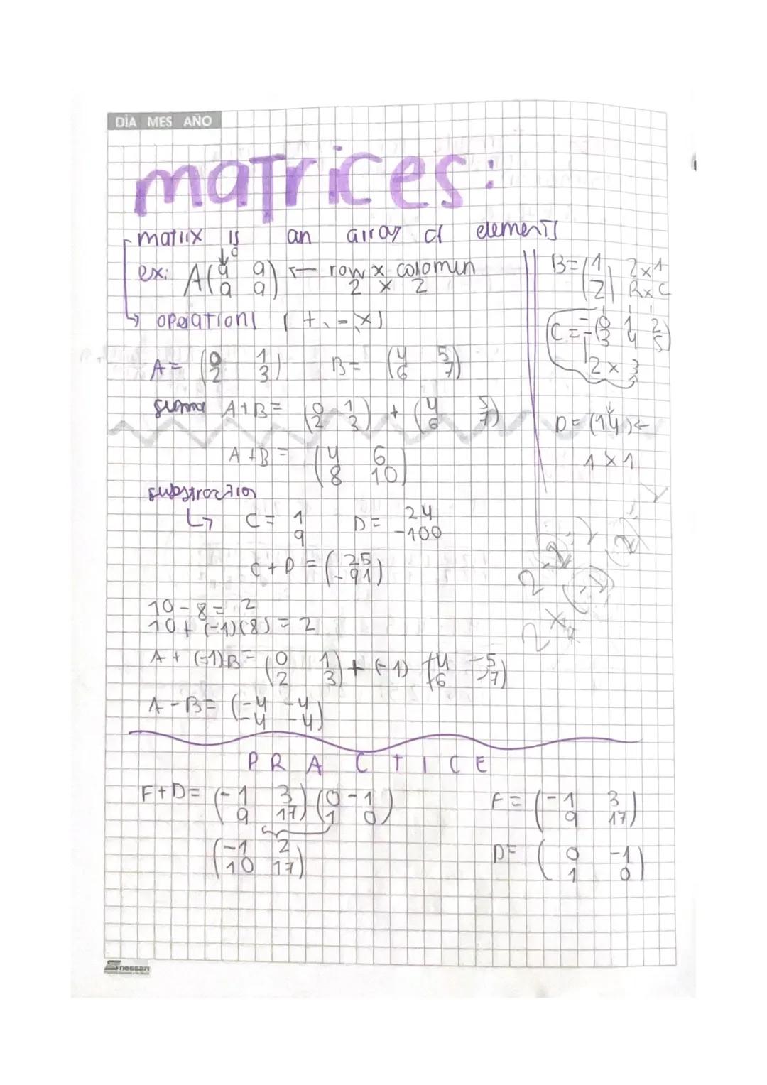 Matrices