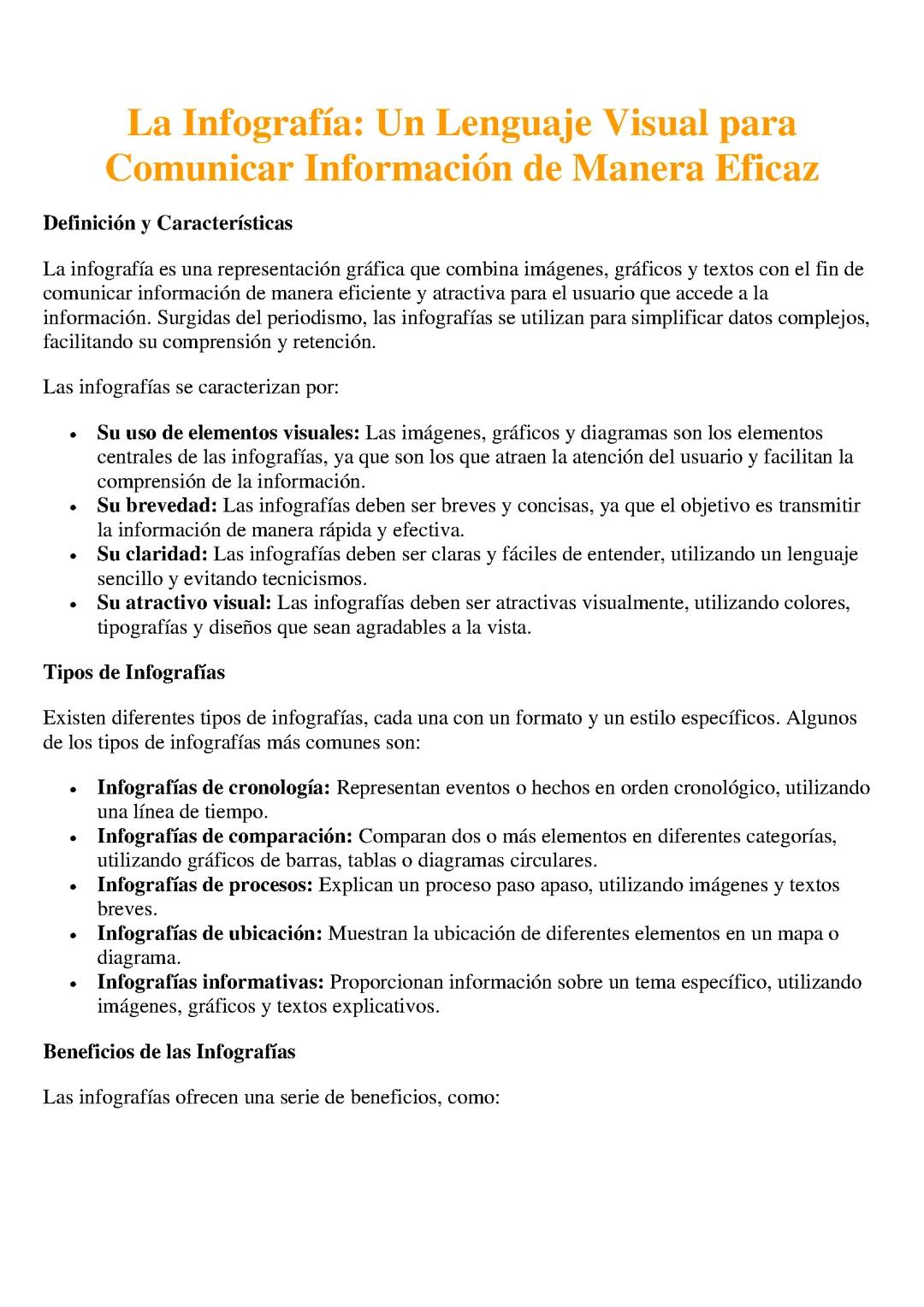 Infografías: Definición, Tipos y Herramientas para Crear Excelentes Diseños