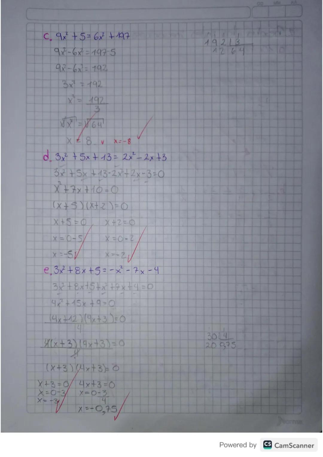 09 de abril de 2024
TE
ALLER DE
CUACIONES
€
NECUACIONES
1015
092
1. Resolver los sgtes ewaciones:
a3x+7=8-2x
3x+2x=8-7
3x+2x=1
5x=1
X = 1
15