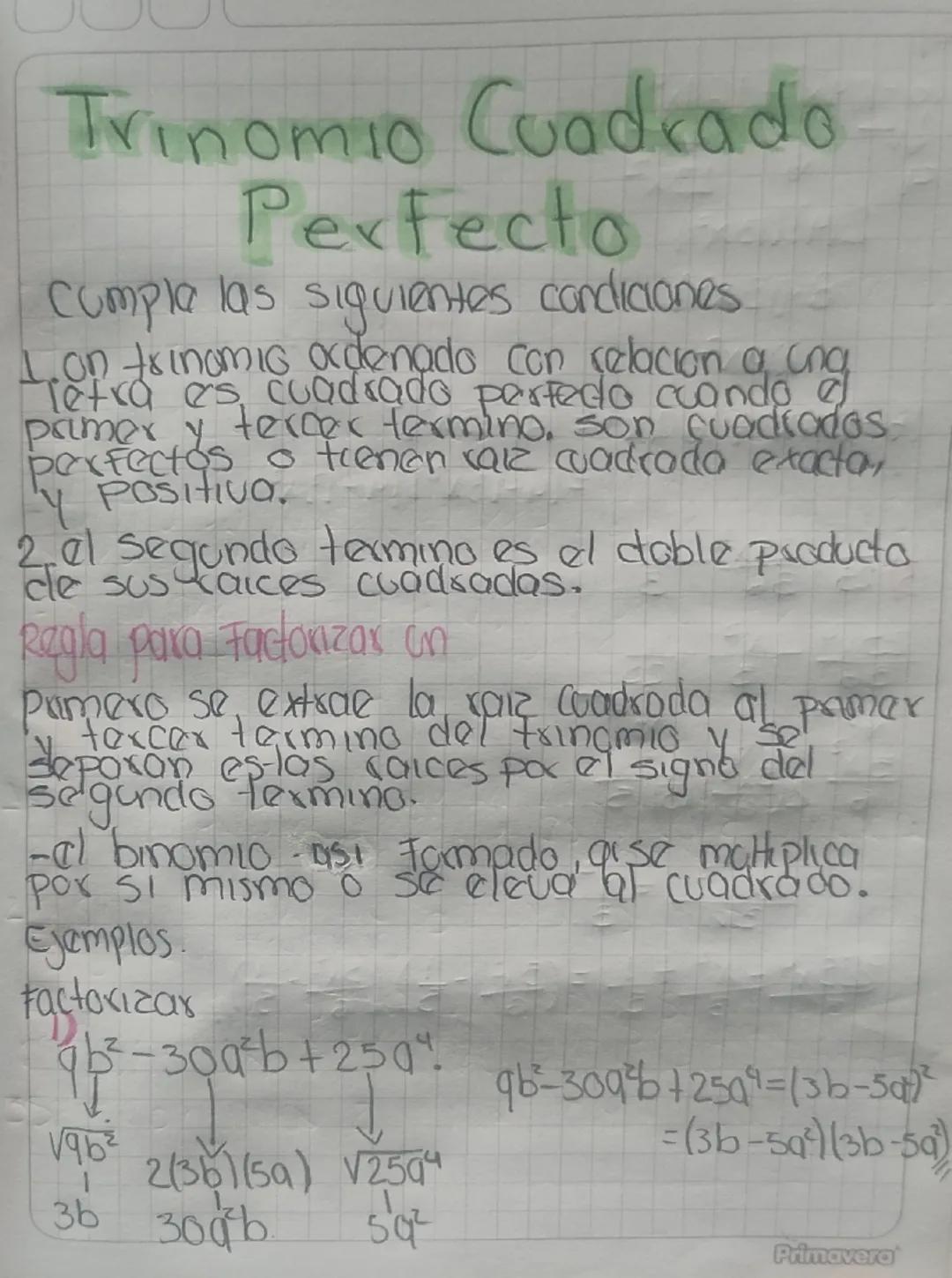 Diviértete con la factorización 