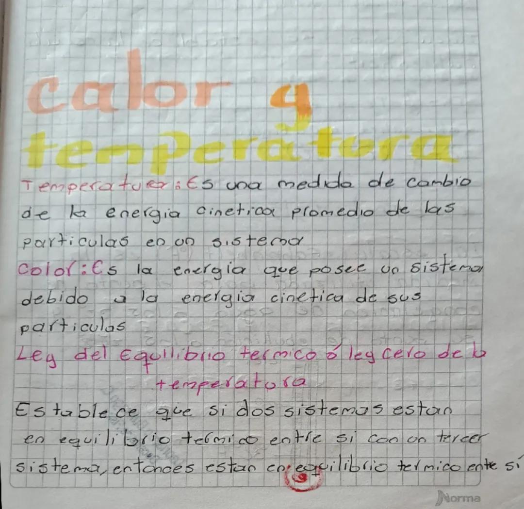 Diferencias entre Calor y Temperatura