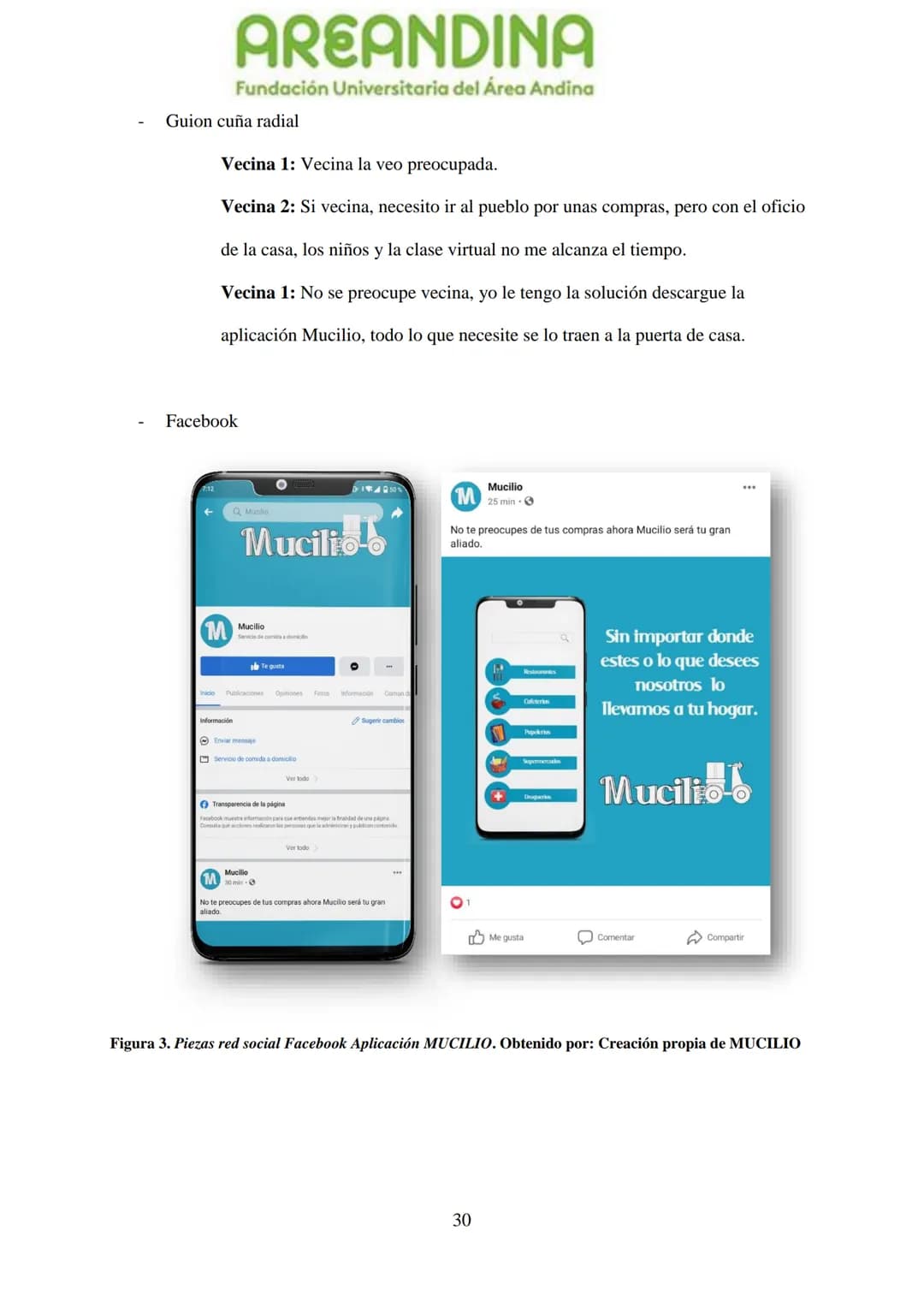 AREANDINA
Fundación Universitaria del Área Andina
TRABAJO DE GRADO PARA OPTAR AL TÍULO DE PROFESIONAL EN
MERCADEO Y PUBLICIDAD
MODALIDAD CRE