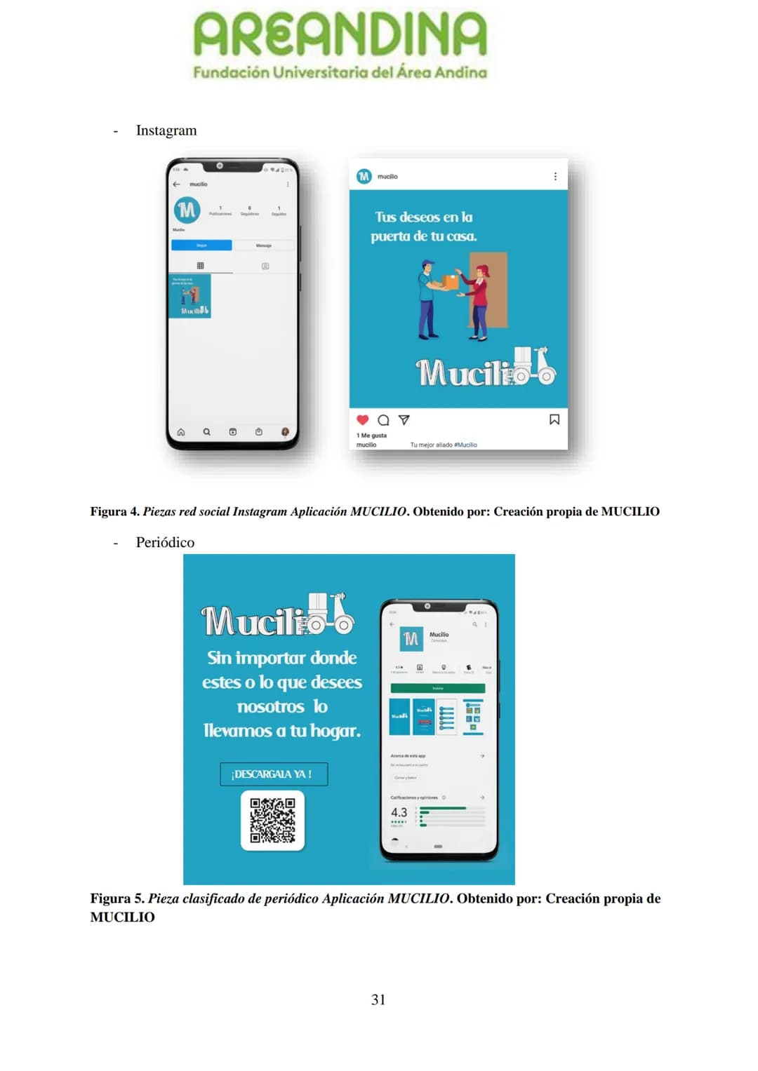 AREANDINA
Fundación Universitaria del Área Andina
TRABAJO DE GRADO PARA OPTAR AL TÍULO DE PROFESIONAL EN
MERCADEO Y PUBLICIDAD
MODALIDAD CRE