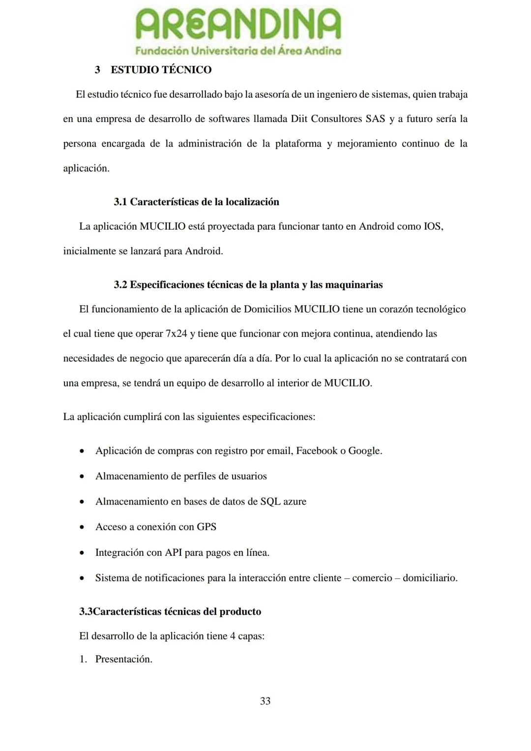 AREANDINA
Fundación Universitaria del Área Andina
TRABAJO DE GRADO PARA OPTAR AL TÍULO DE PROFESIONAL EN
MERCADEO Y PUBLICIDAD
MODALIDAD CRE