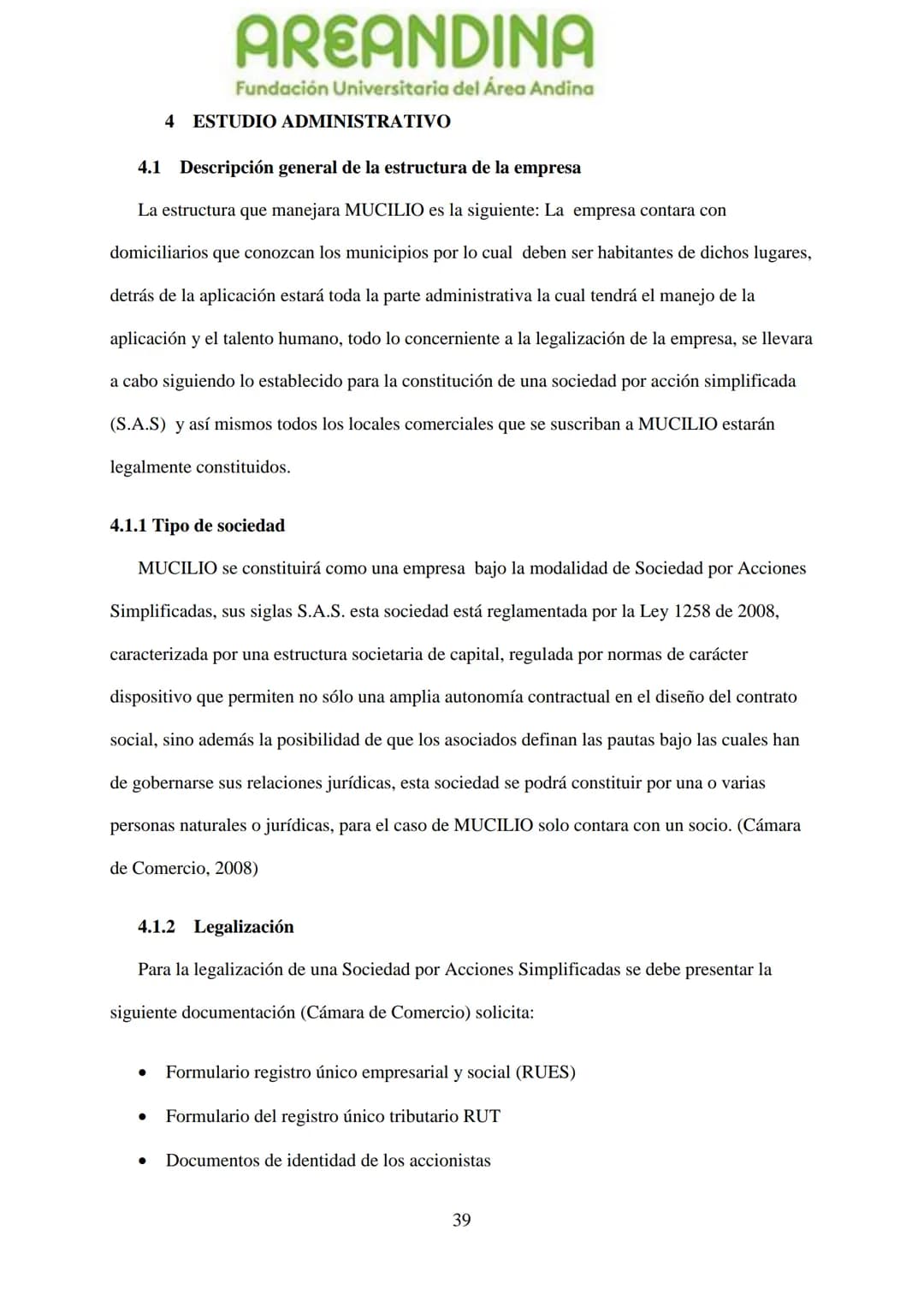 AREANDINA
Fundación Universitaria del Área Andina
TRABAJO DE GRADO PARA OPTAR AL TÍULO DE PROFESIONAL EN
MERCADEO Y PUBLICIDAD
MODALIDAD CRE