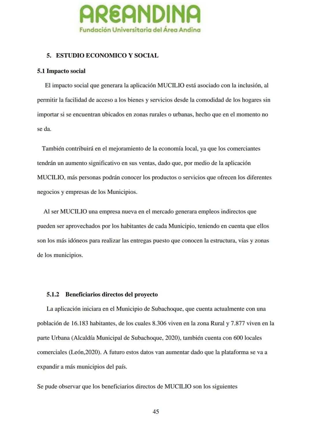 AREANDINA
Fundación Universitaria del Área Andina
TRABAJO DE GRADO PARA OPTAR AL TÍULO DE PROFESIONAL EN
MERCADEO Y PUBLICIDAD
MODALIDAD CRE