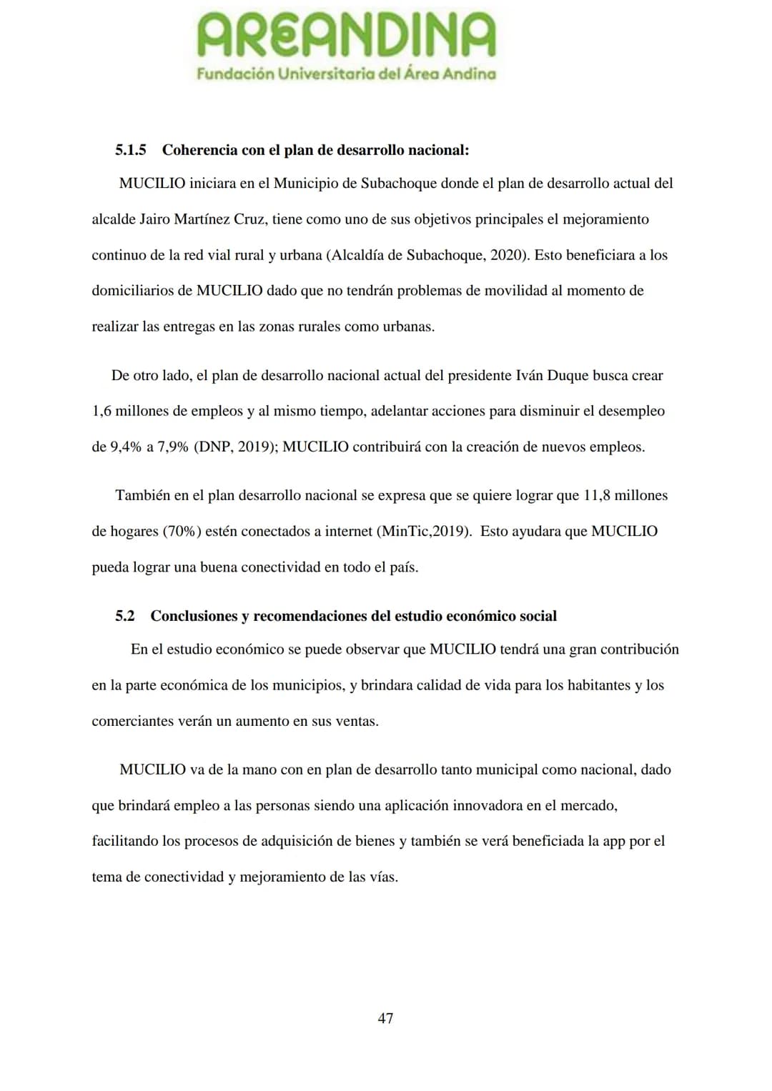 AREANDINA
Fundación Universitaria del Área Andina
TRABAJO DE GRADO PARA OPTAR AL TÍULO DE PROFESIONAL EN
MERCADEO Y PUBLICIDAD
MODALIDAD CRE