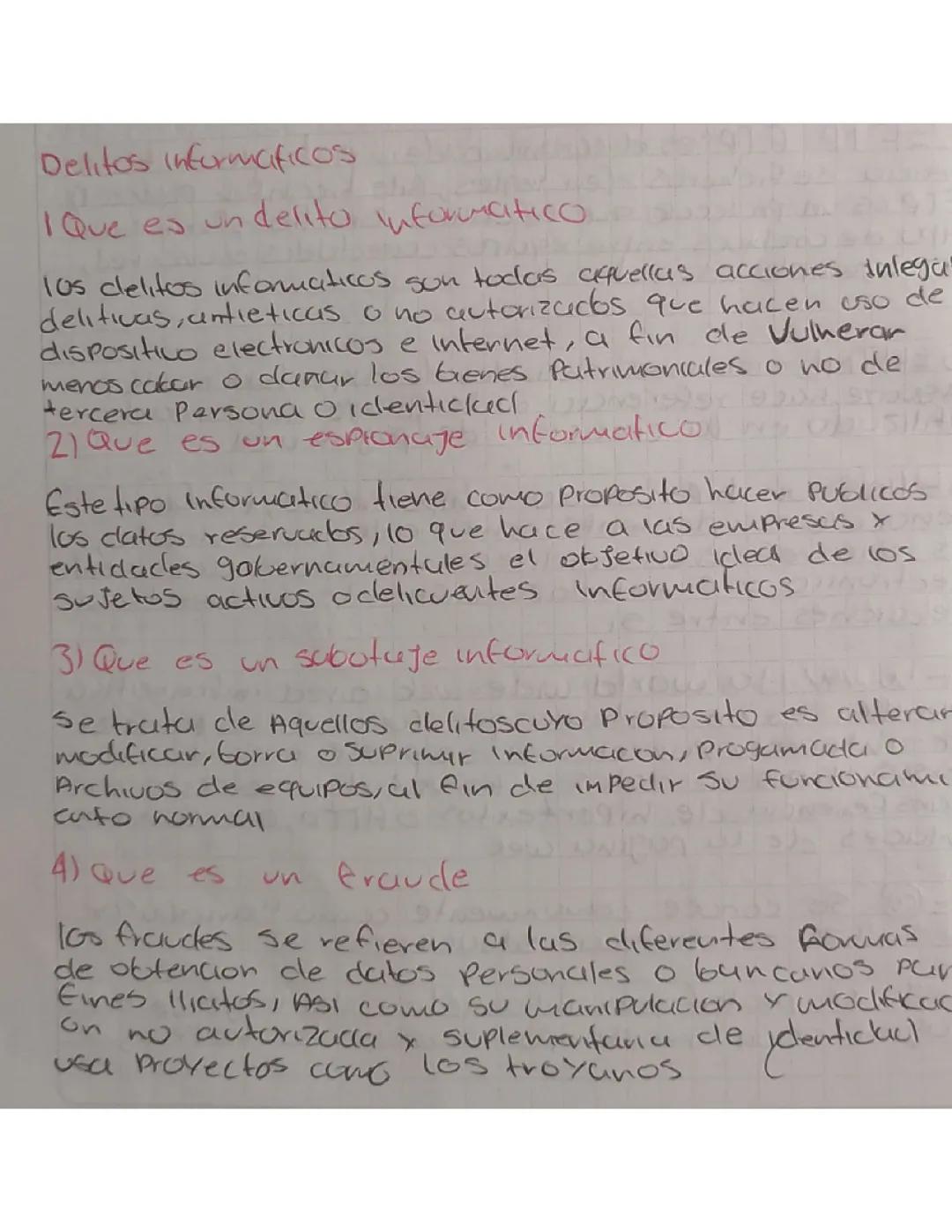 Delitos informáticos 