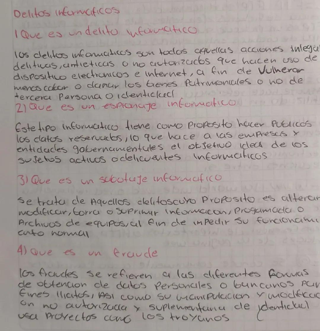 Delitos informaticos
Que es un delito informatico
1919
10s clelitos informaticos son todas aquellas acciones inlega
delitas, anteticas o no 